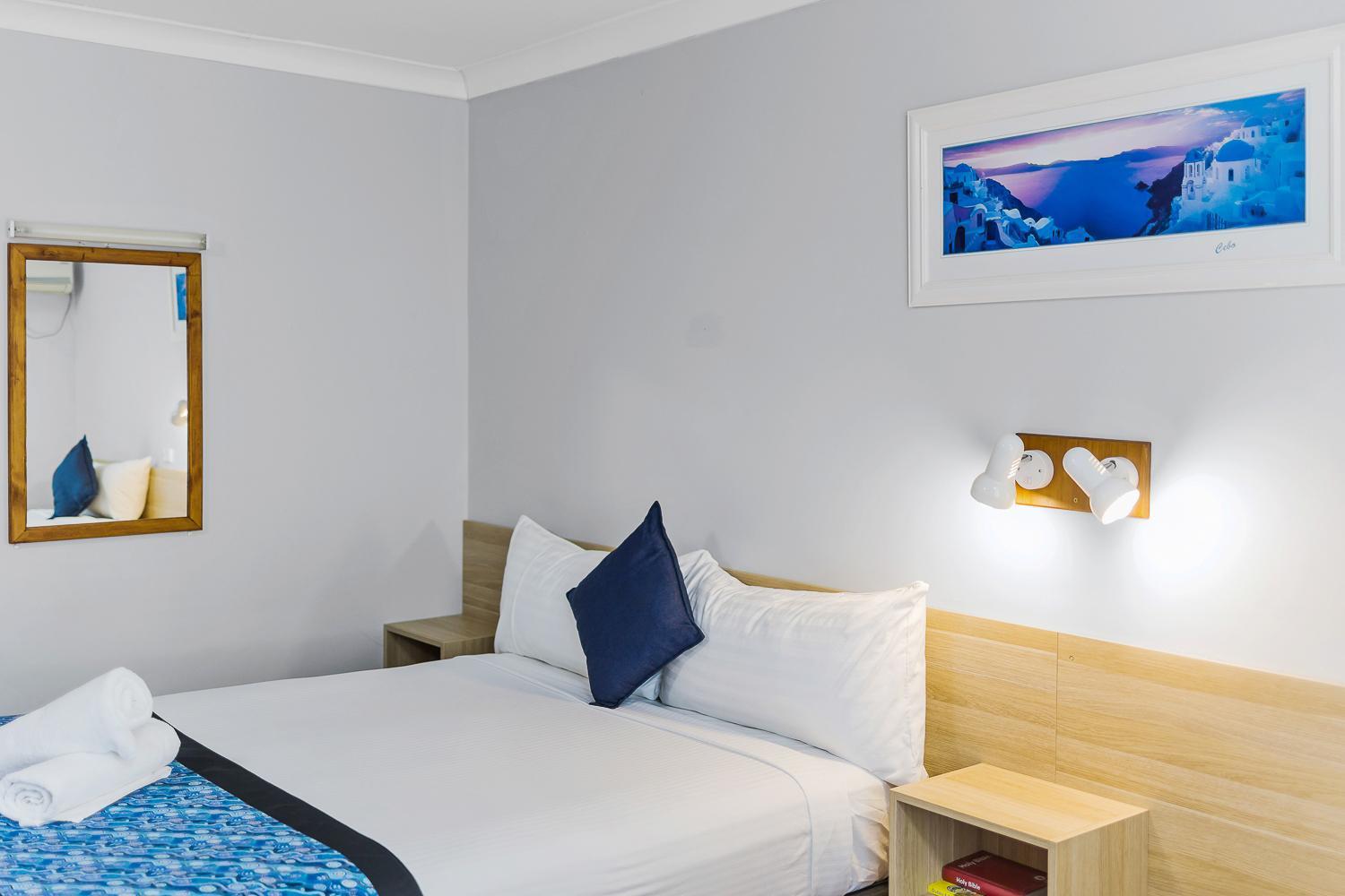 غرفة بسرير كوين وسرير فردي، CASTLREAGH MOTOR INN 4/10