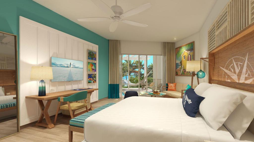 Island, Oasis, Suite, King Bed