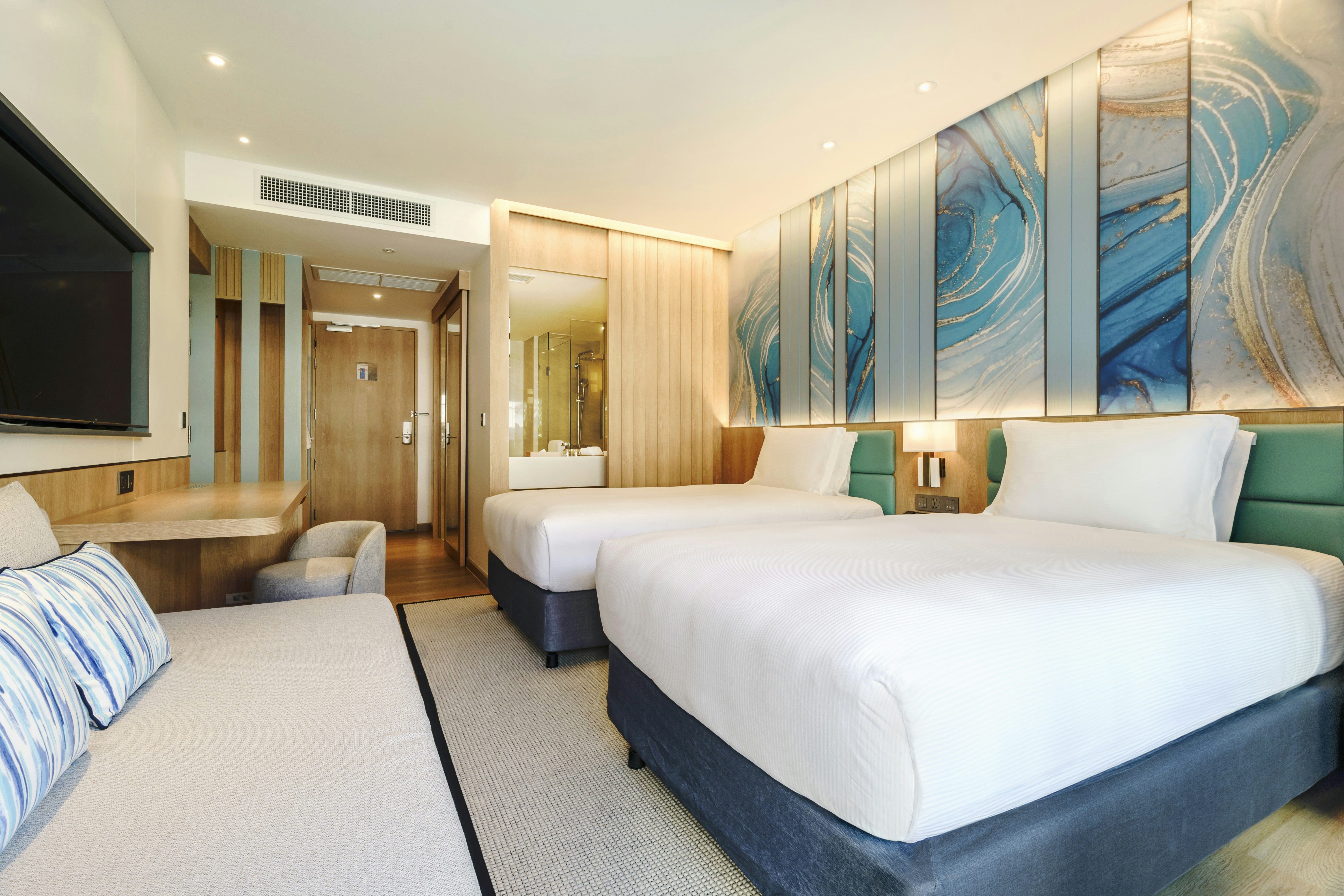 Deluxe, Twin Beds, Balcony