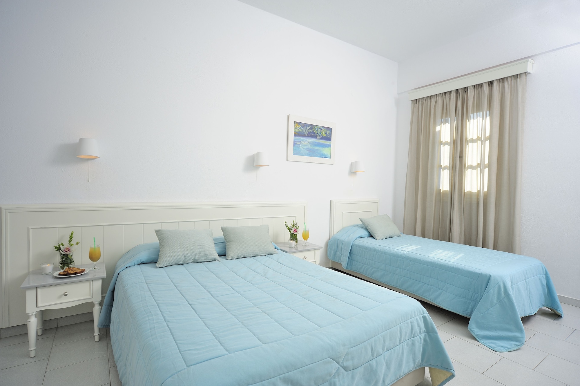 ROOM, QUADRUPLE, SEA VIEW
