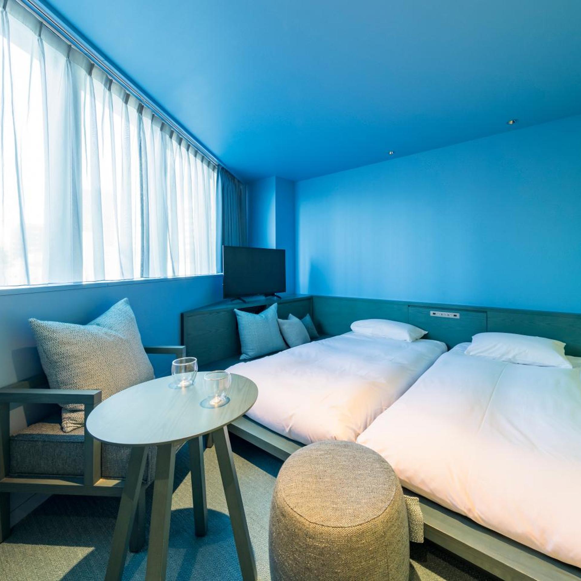 Blue, Standard, Single Bed، Toggle Hotel Suidobashi TOKYO 2/3