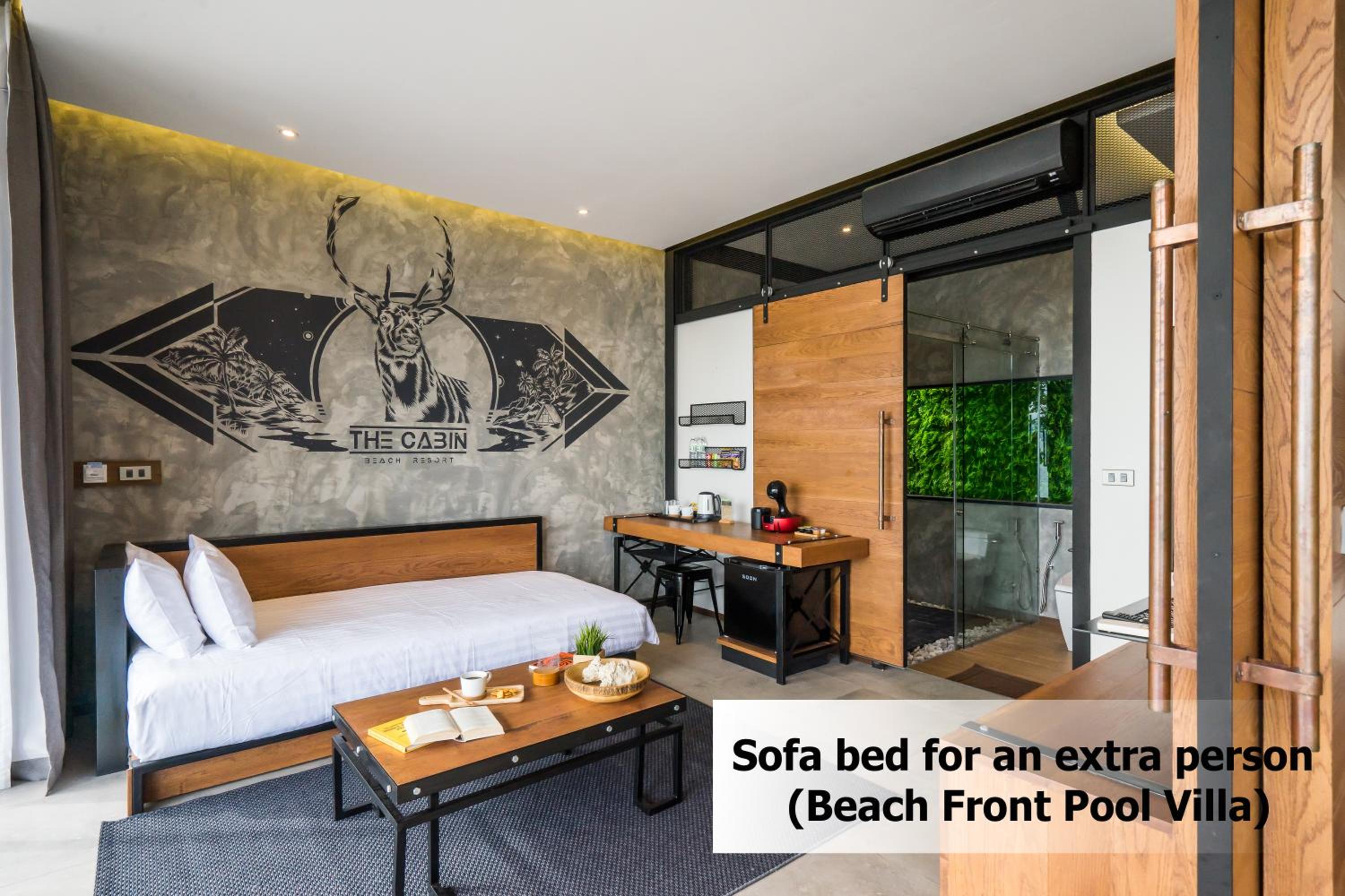 غرفة بسرير كينج بإطلالة على البحر، The Cabin Beach Resort 3/6