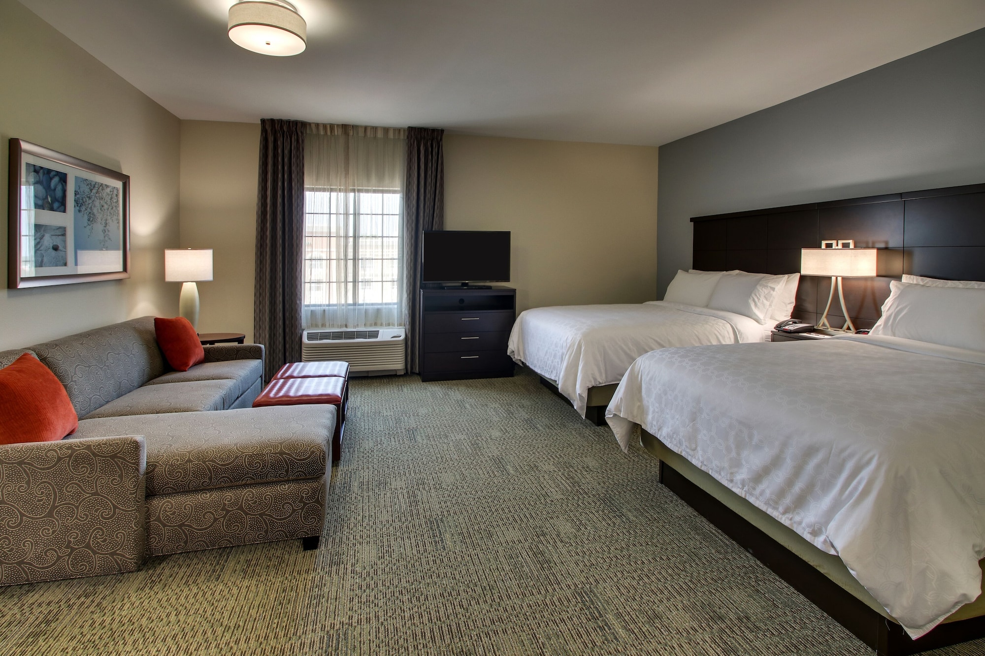Studio, Suite, 2 Queen Beds, Kitchen