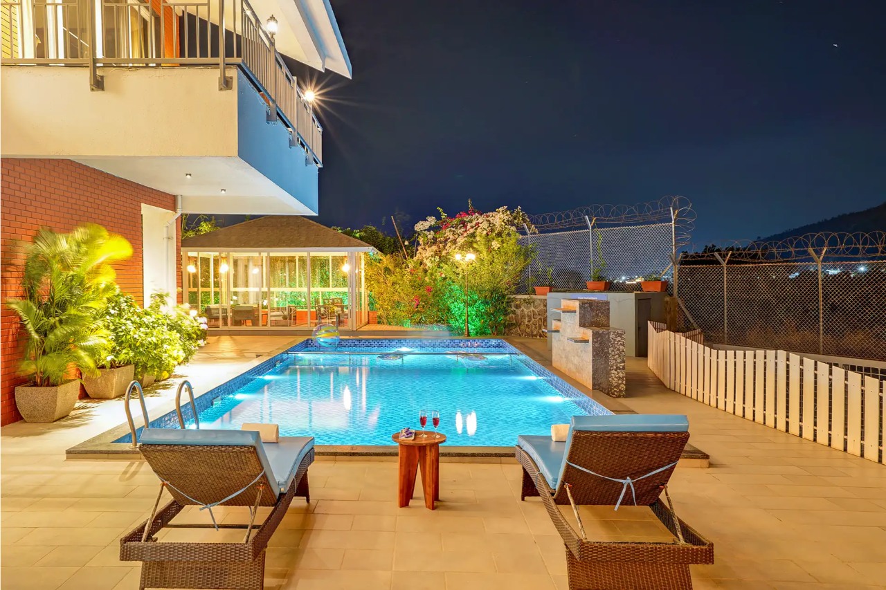ELIVAAS Nimishka Villa 5 BHK Haven With Pvt Pool, Lavish Garden & Scenic Views 21/24