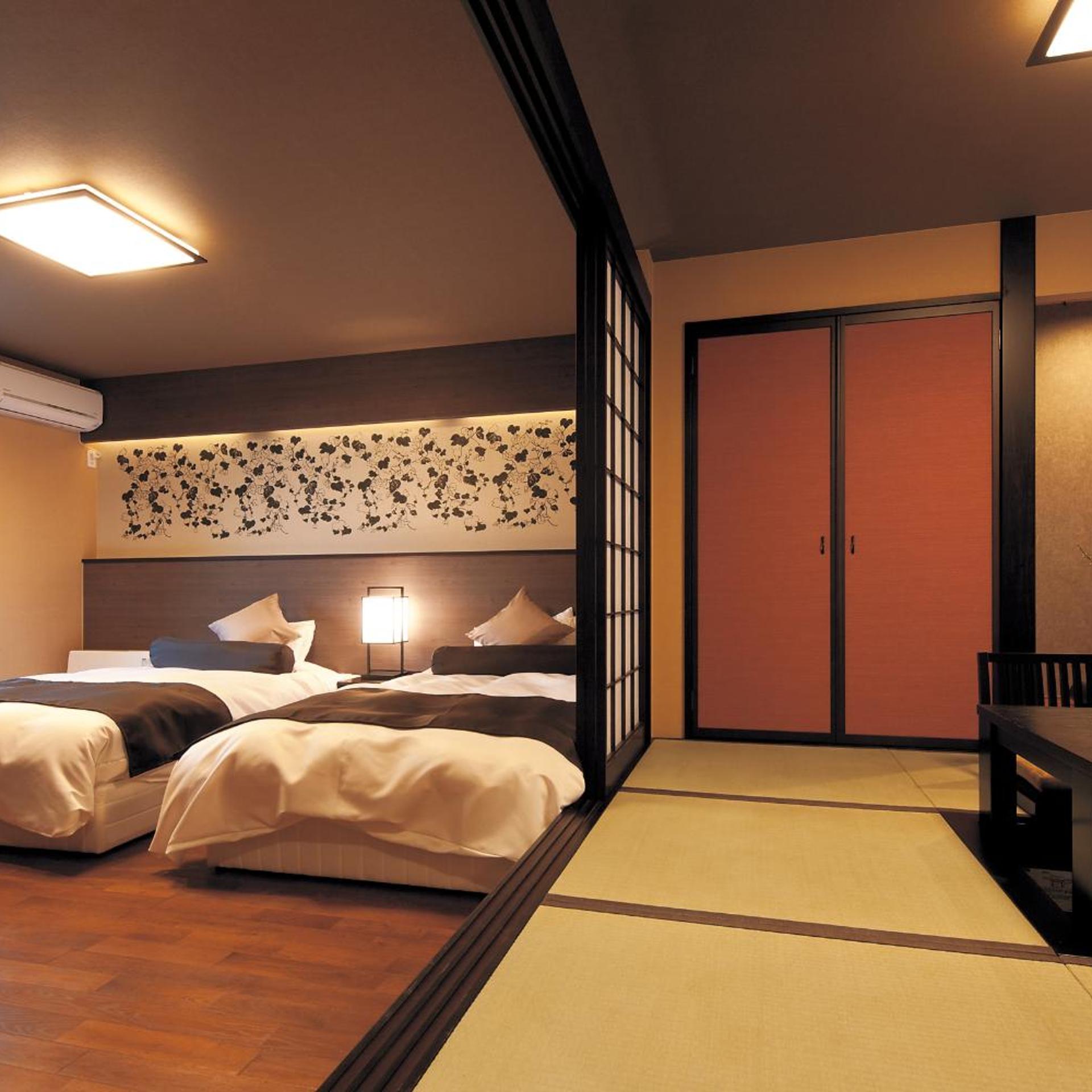 Superior, Twin Beds, Semi Outdoor Bath