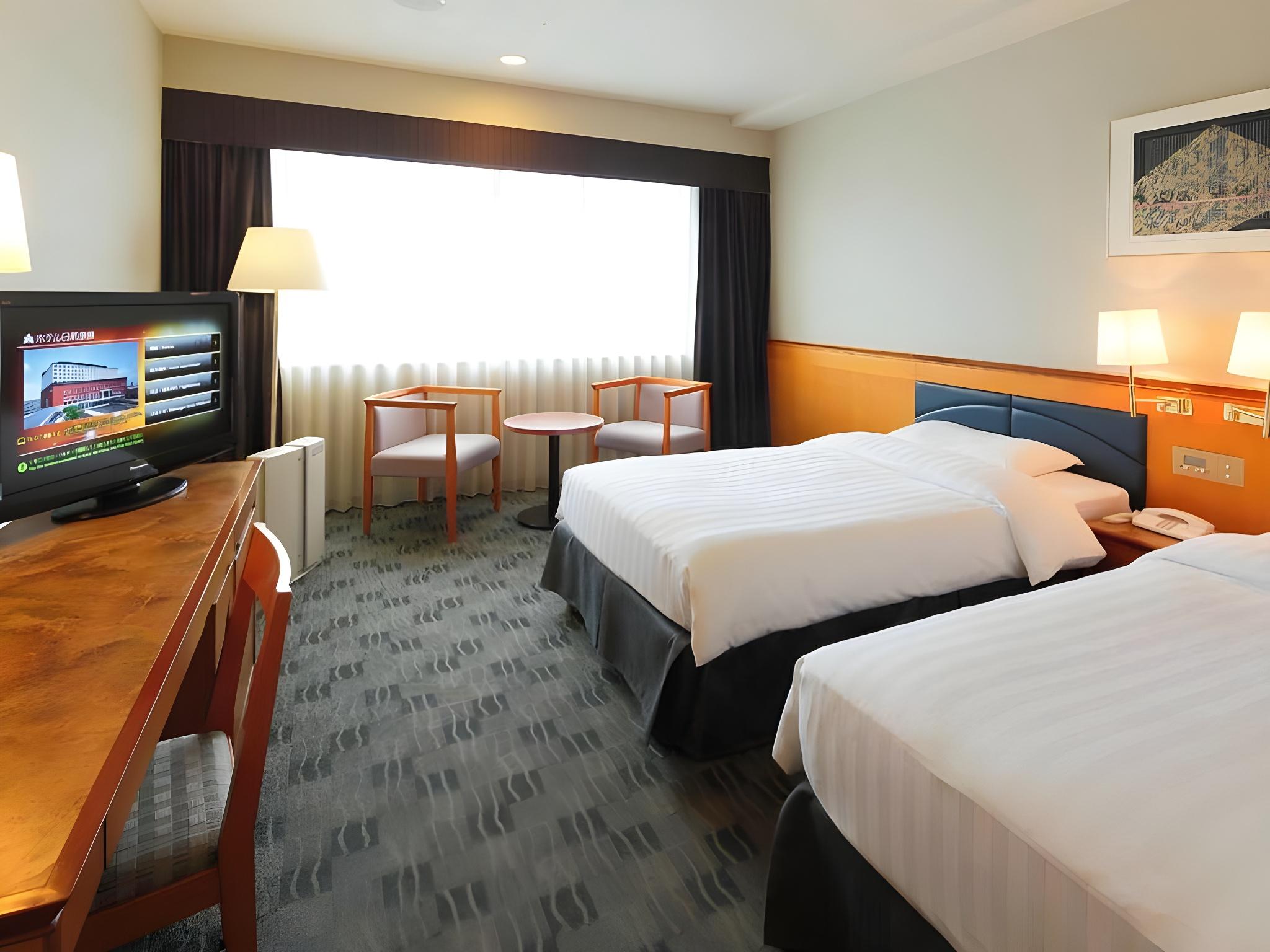 Moderate, 2 Double Beds