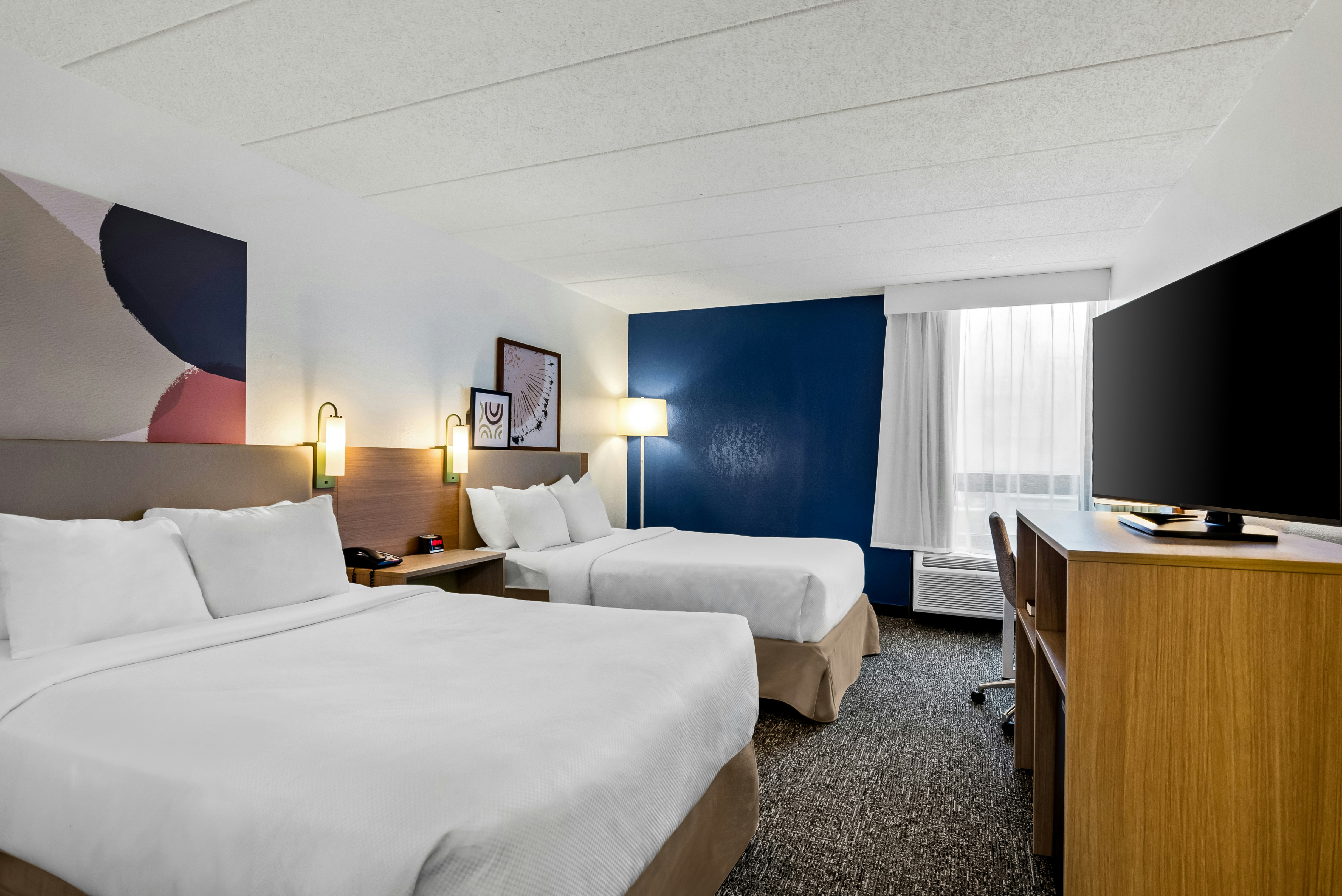 Room, 2 Double Beds, Accessible, Spark by Hilton Wytheville Holston Rd I 81 4/5