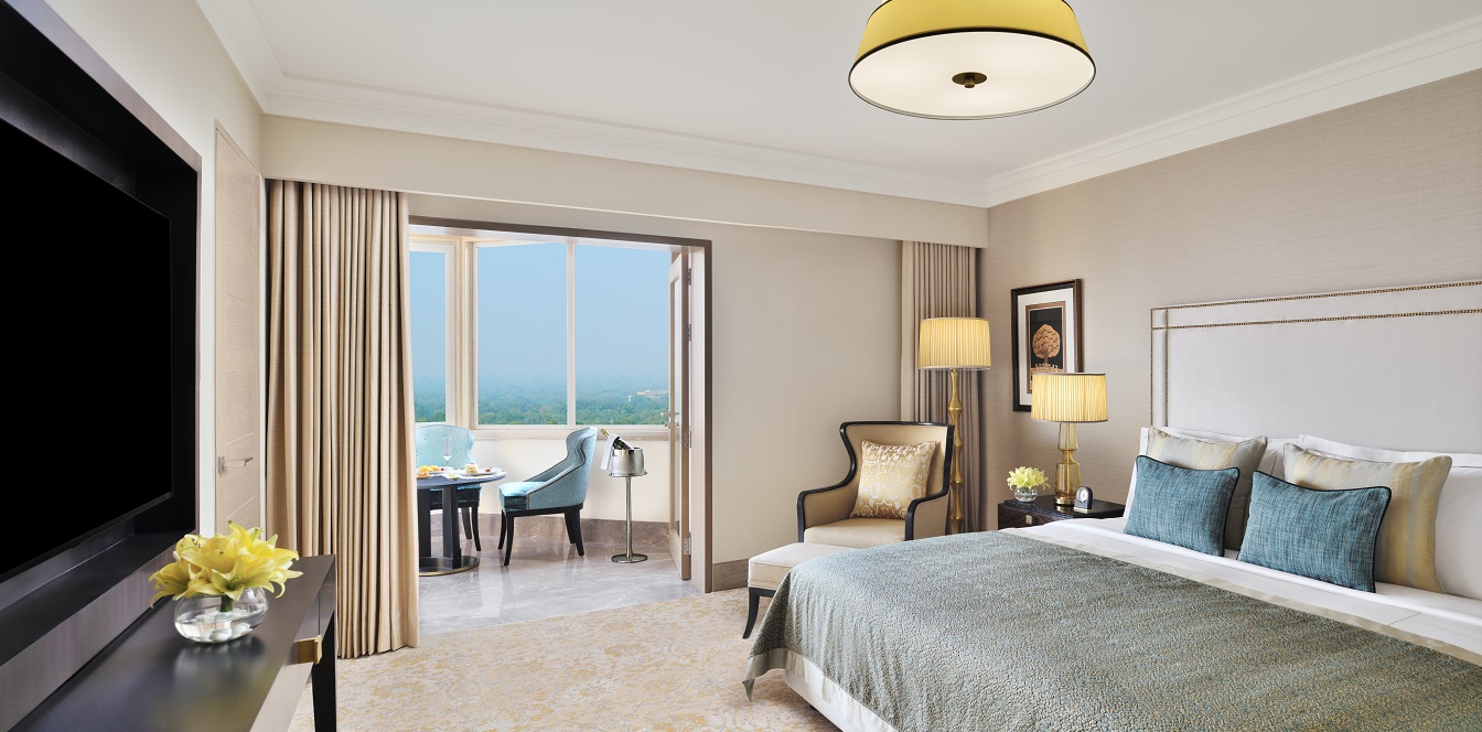جناح بسرير كينج بشرفة، Taj Mahal Hotel, New Delhi 2/4