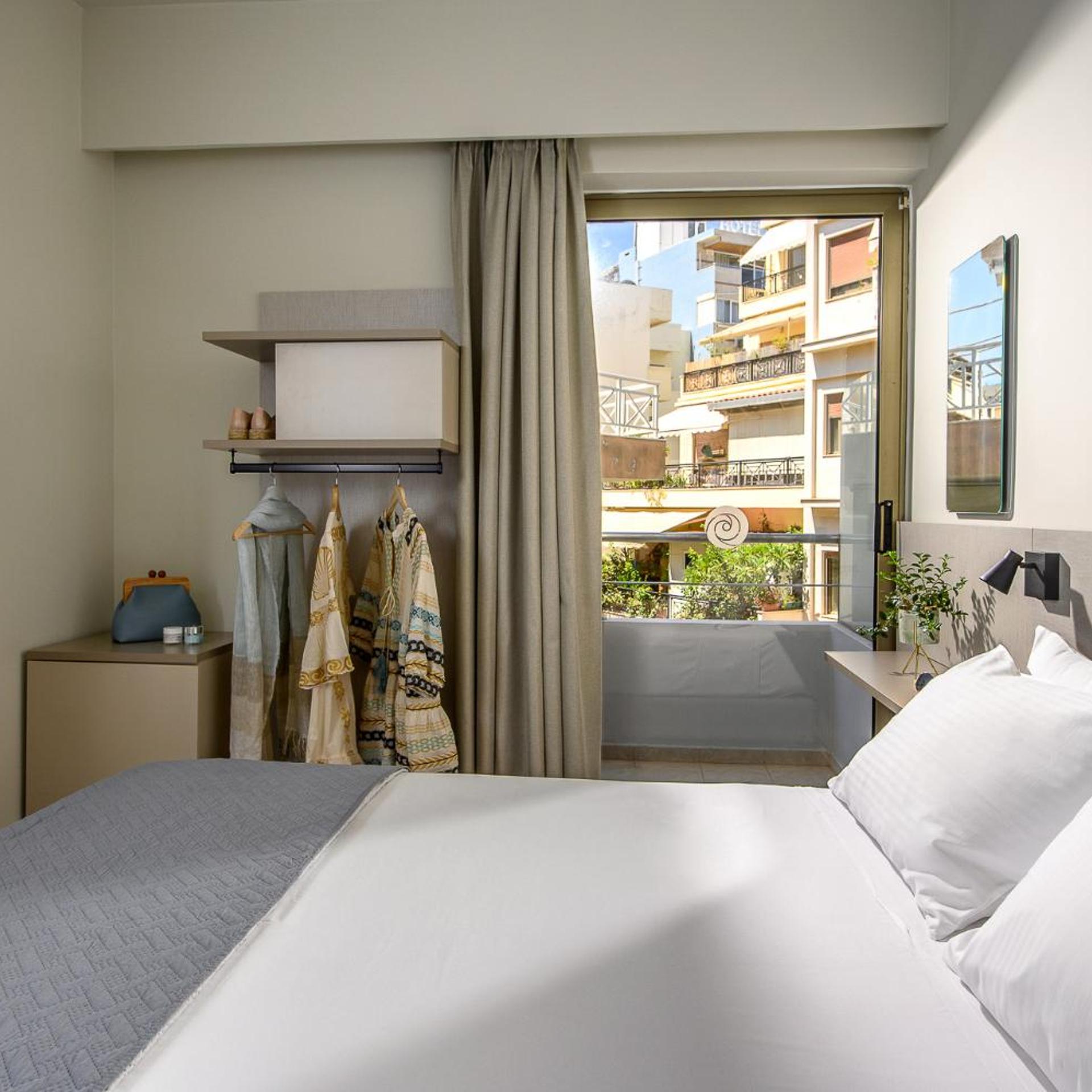 غرفة بسرير مزدوج أو سريرين منفصلين، Marin Hotel 7/10