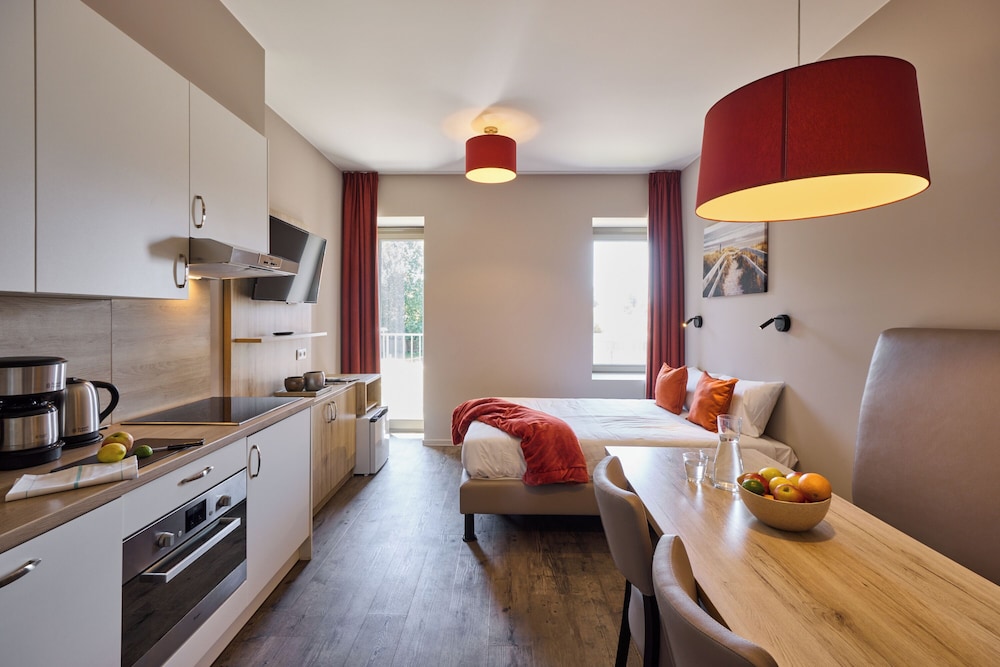 استوديو بسرير مزدوج وسرير بطابقين، Holiday Suites Westende 5/10