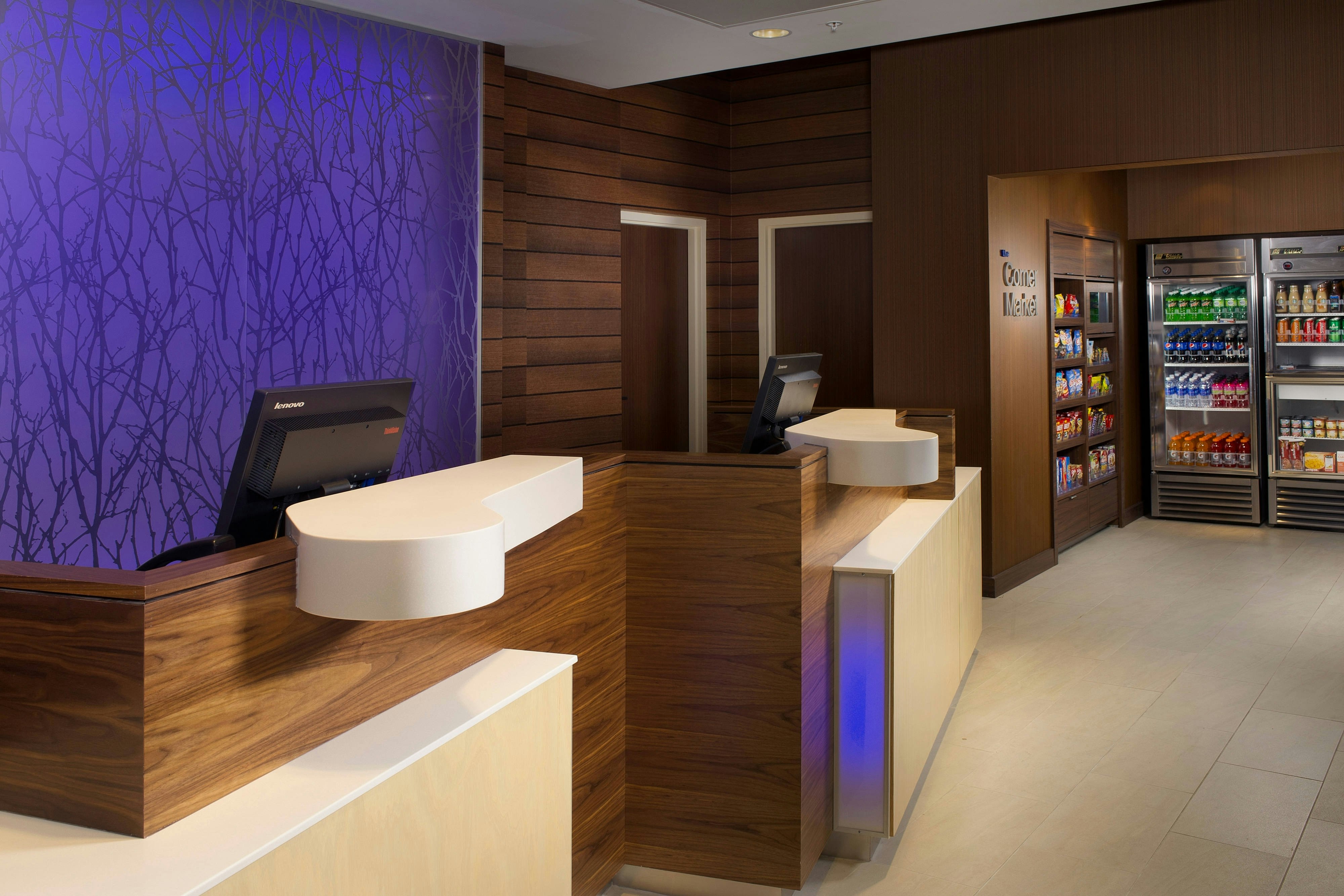 Lobby at Fairfield Inn & Suites Nashville Downtown - The Gulch, NASHVILLE - TN