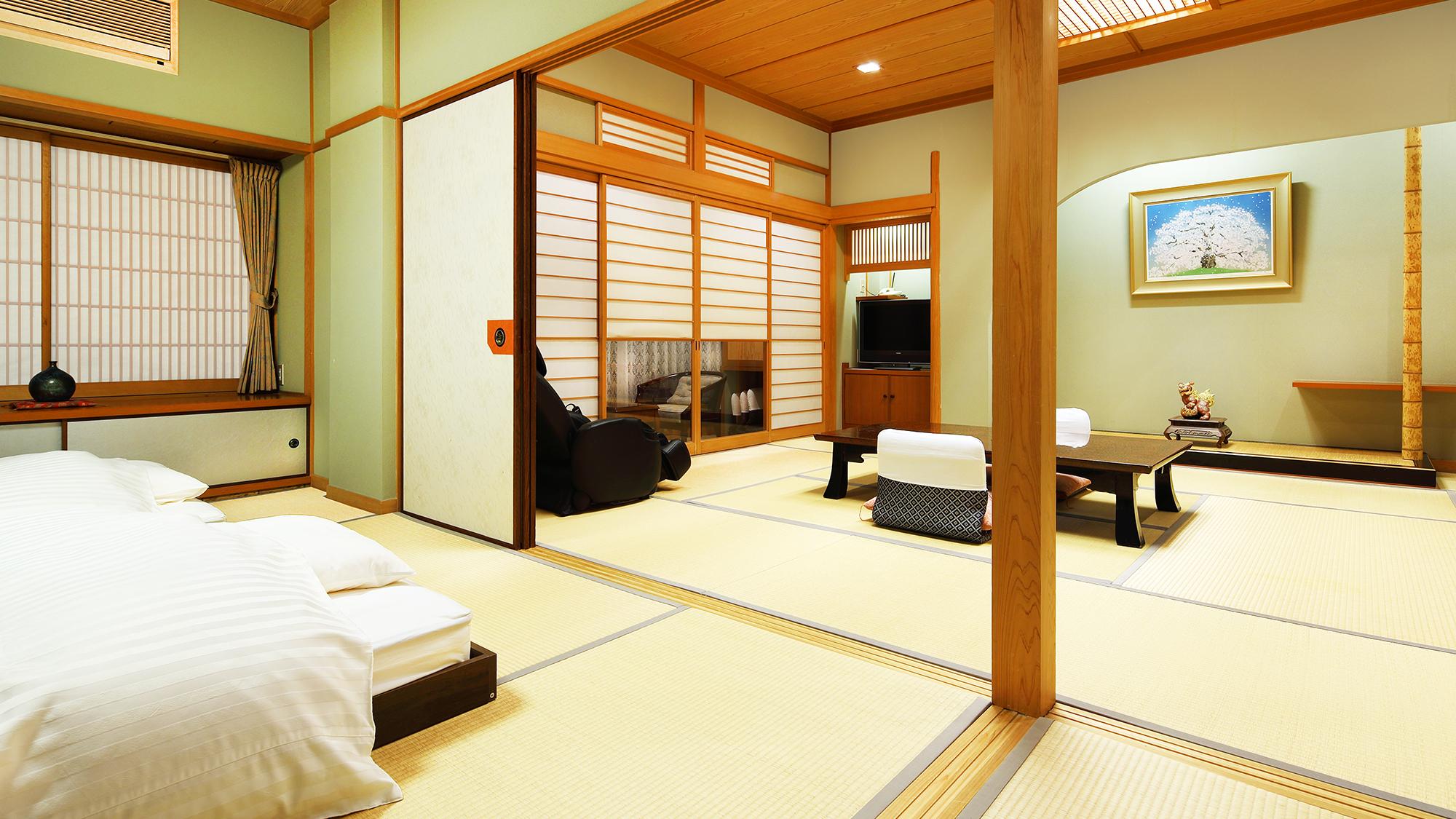 Japanese, Sakura, Deluxe, Twin Beds, Mountain View, River View, Tatami