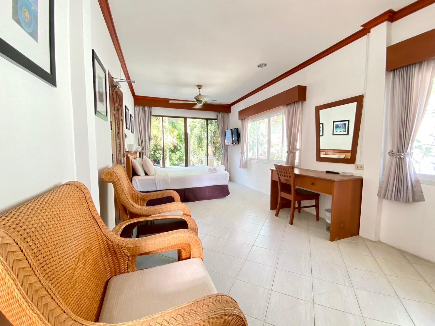 Deluxe, Terrace, Garden Access
