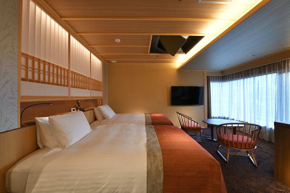 Suite, 2 Double Beds, Outdoor Spring Bath, Corner