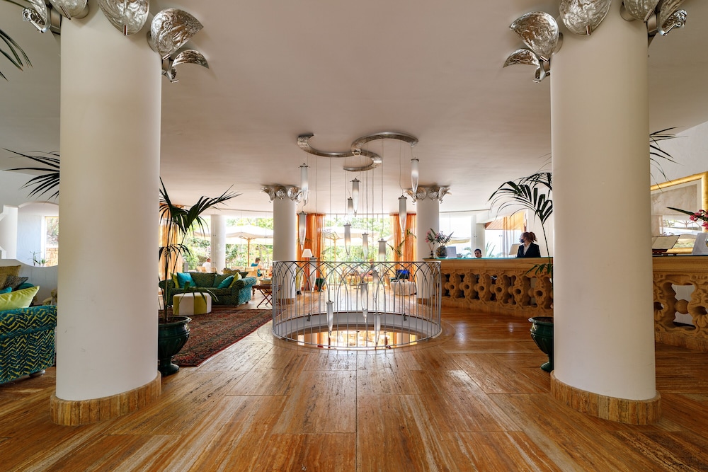 Lobby at Alberi del Paradiso Hotel, CEFALU