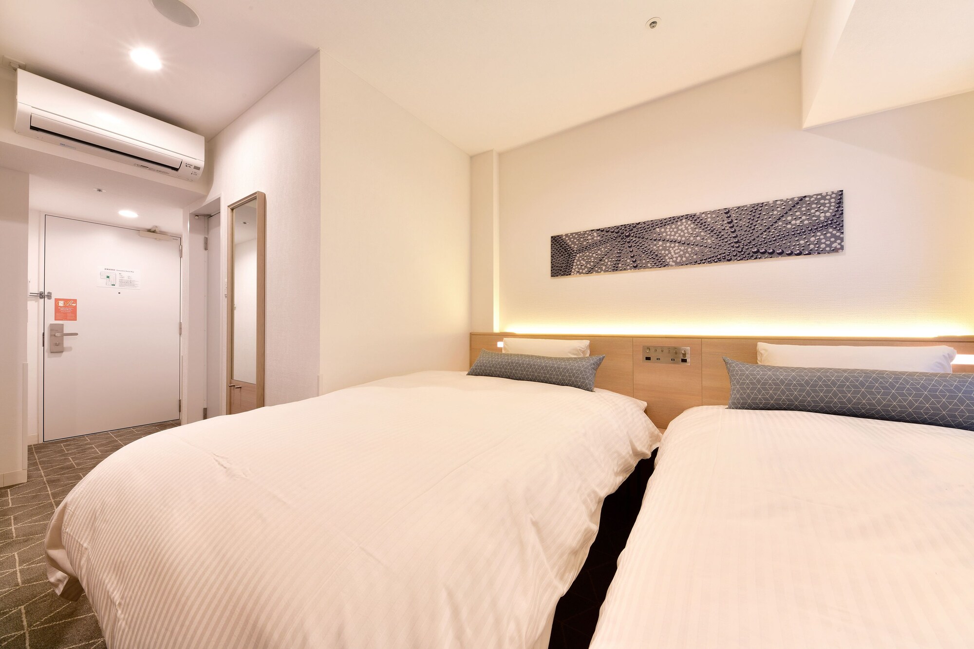 غرفة قياسية بسريرين منفصلين لغير المدخنين، Vessel Inn Sakae Ekimae 2/7
