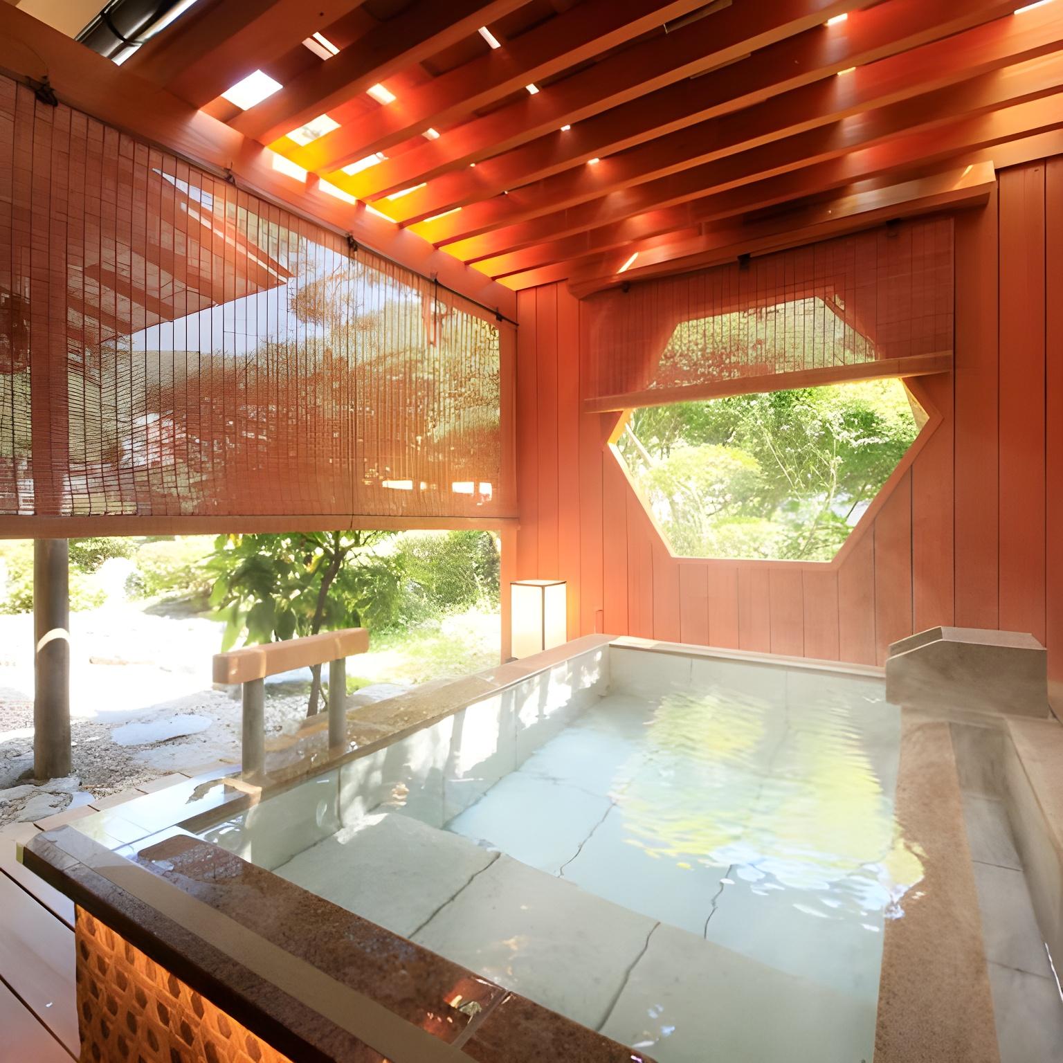 Japanese Western, Outdoor Bath