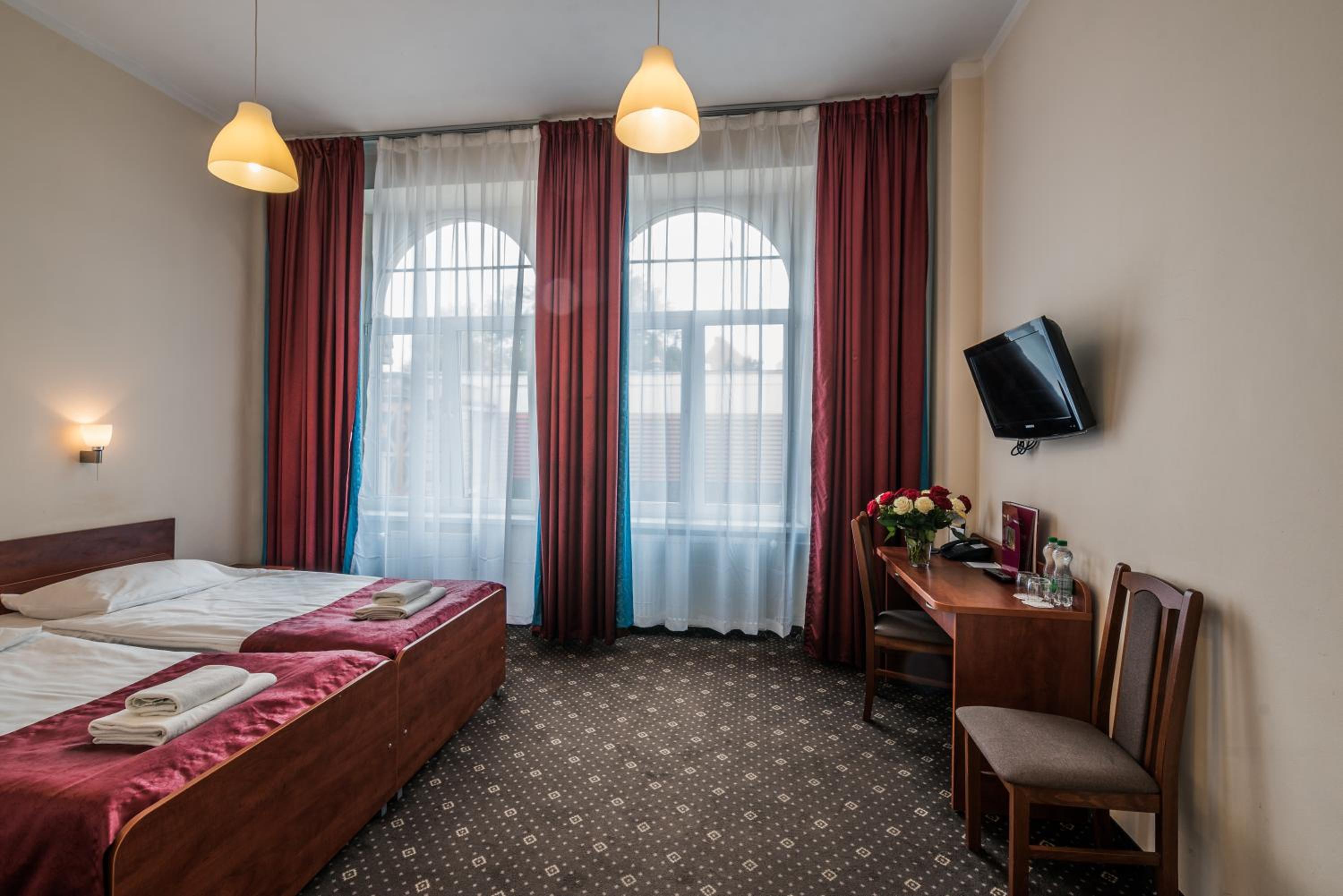 غرفة اقتصادية بسريرين منفصلين، Lothus Hotel 3/8