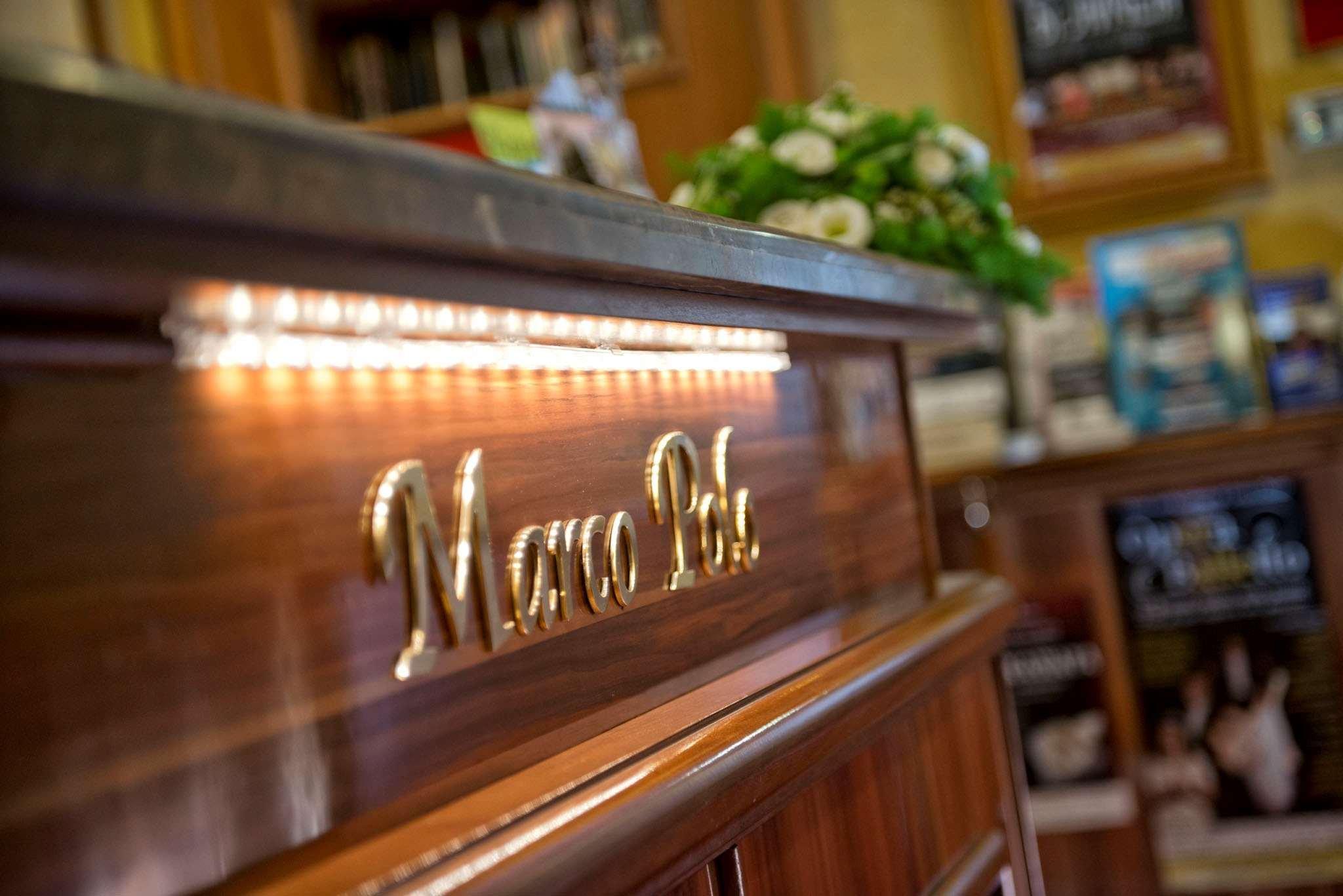 Lobby at Marco Polo Hotel, ROME