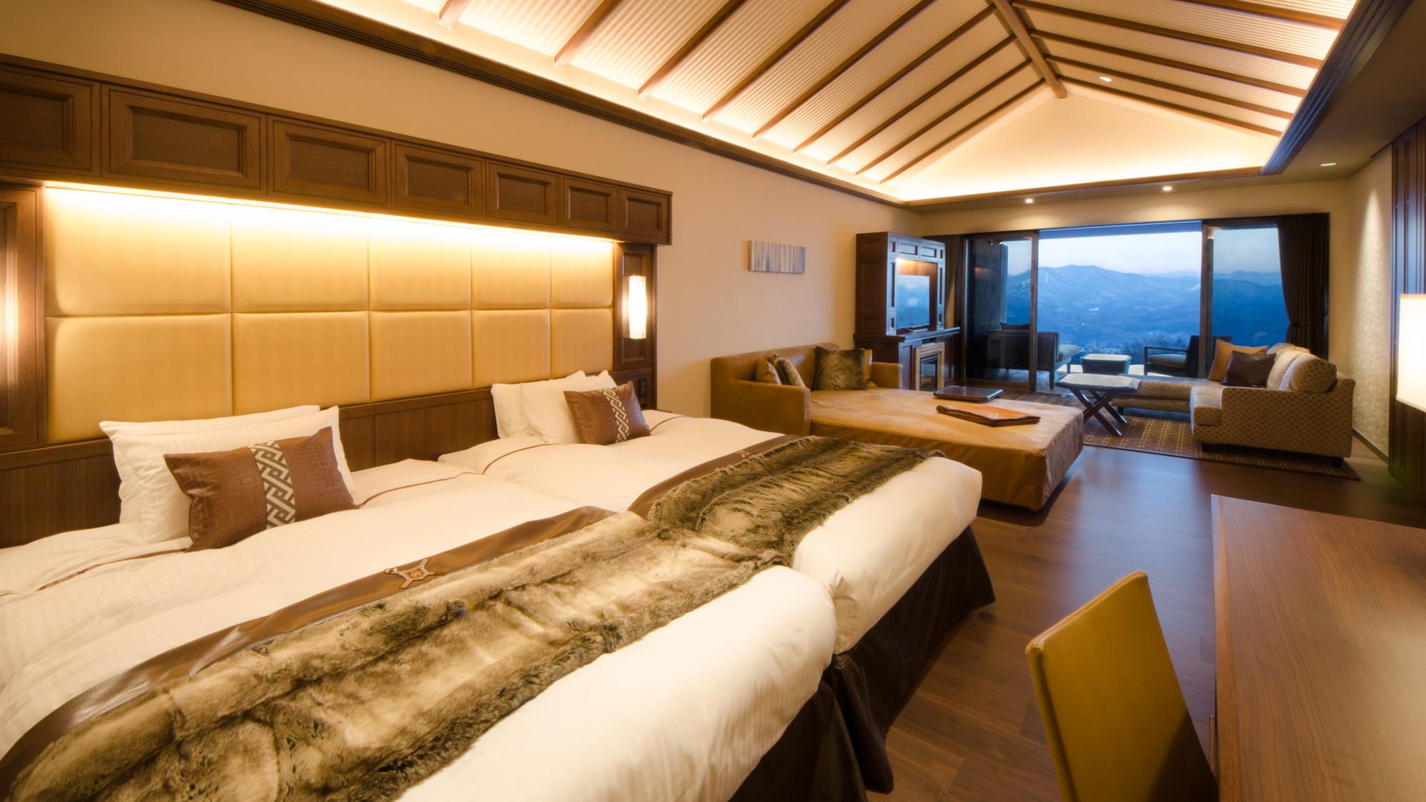 Premium, Twin Beds, Outdoor Bath, Terrace, Hot Spring Bath