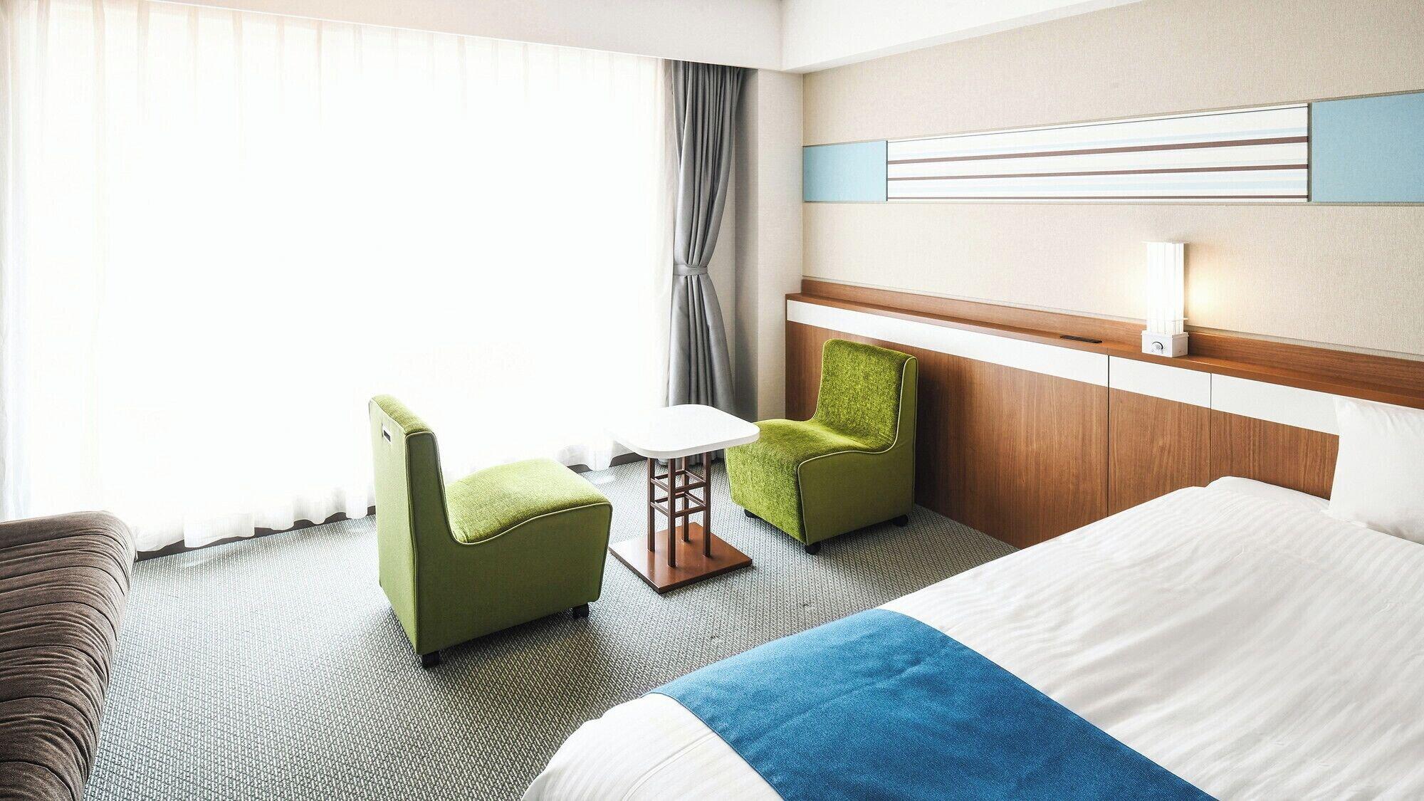 غرفة قياسية رباعية بأربعة أسرّة في الملحق، Vessel Hotel Campana Okinawa 2/3