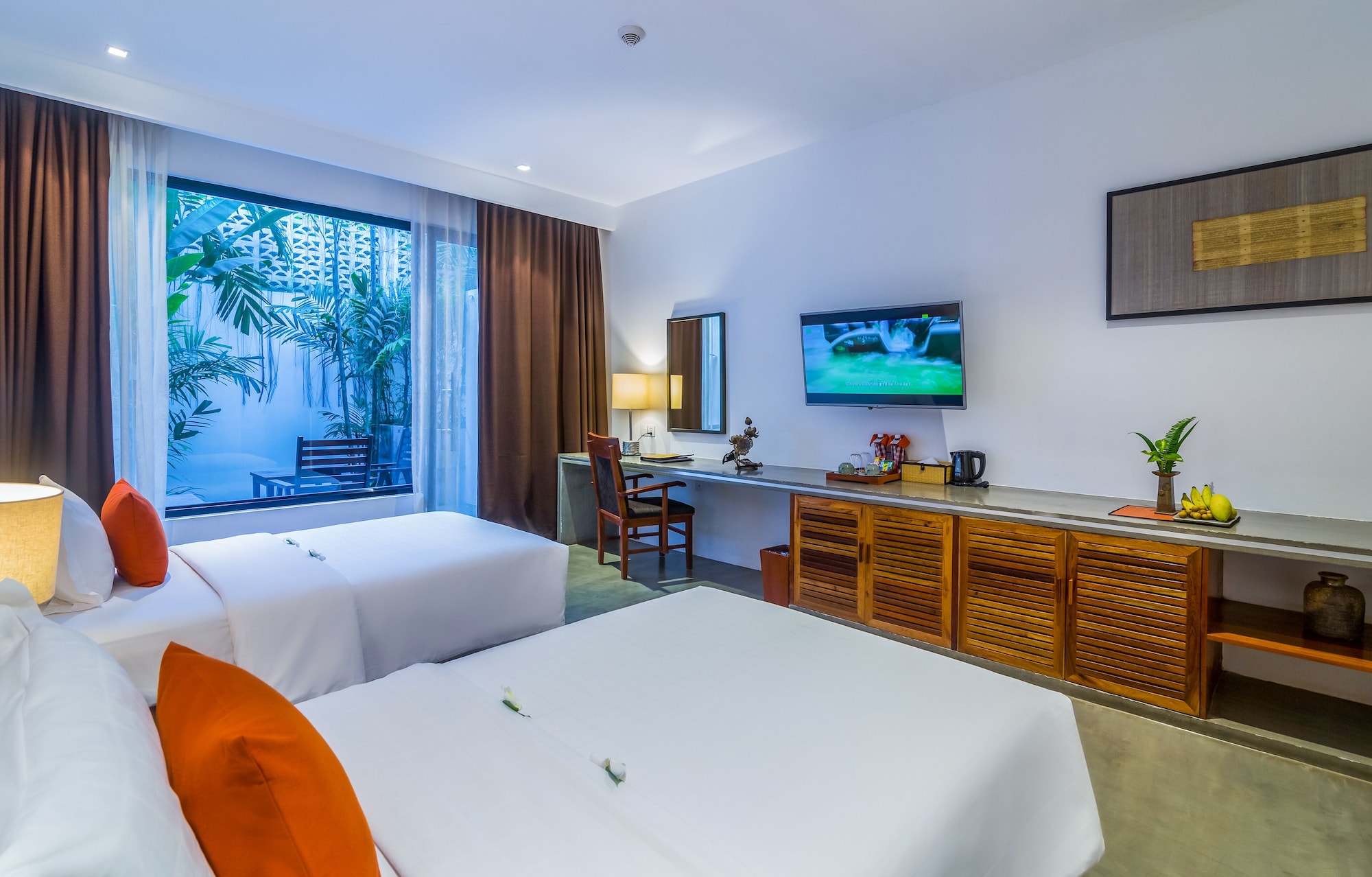 Garden, Deluxe, Twin Beds, Private Garden