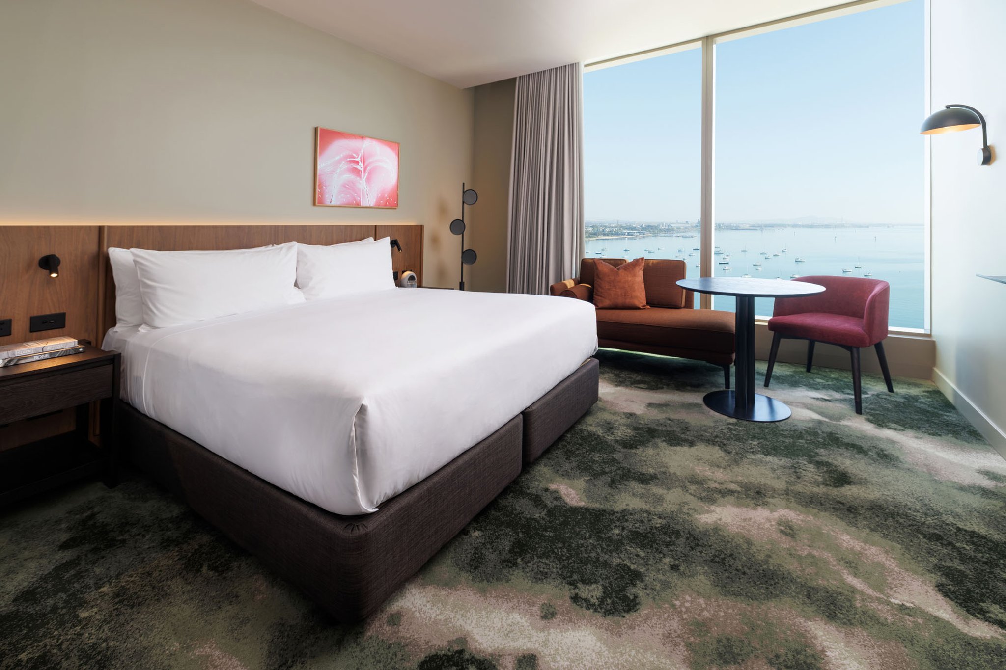 Standard, King Bed, Bay View, High Floor