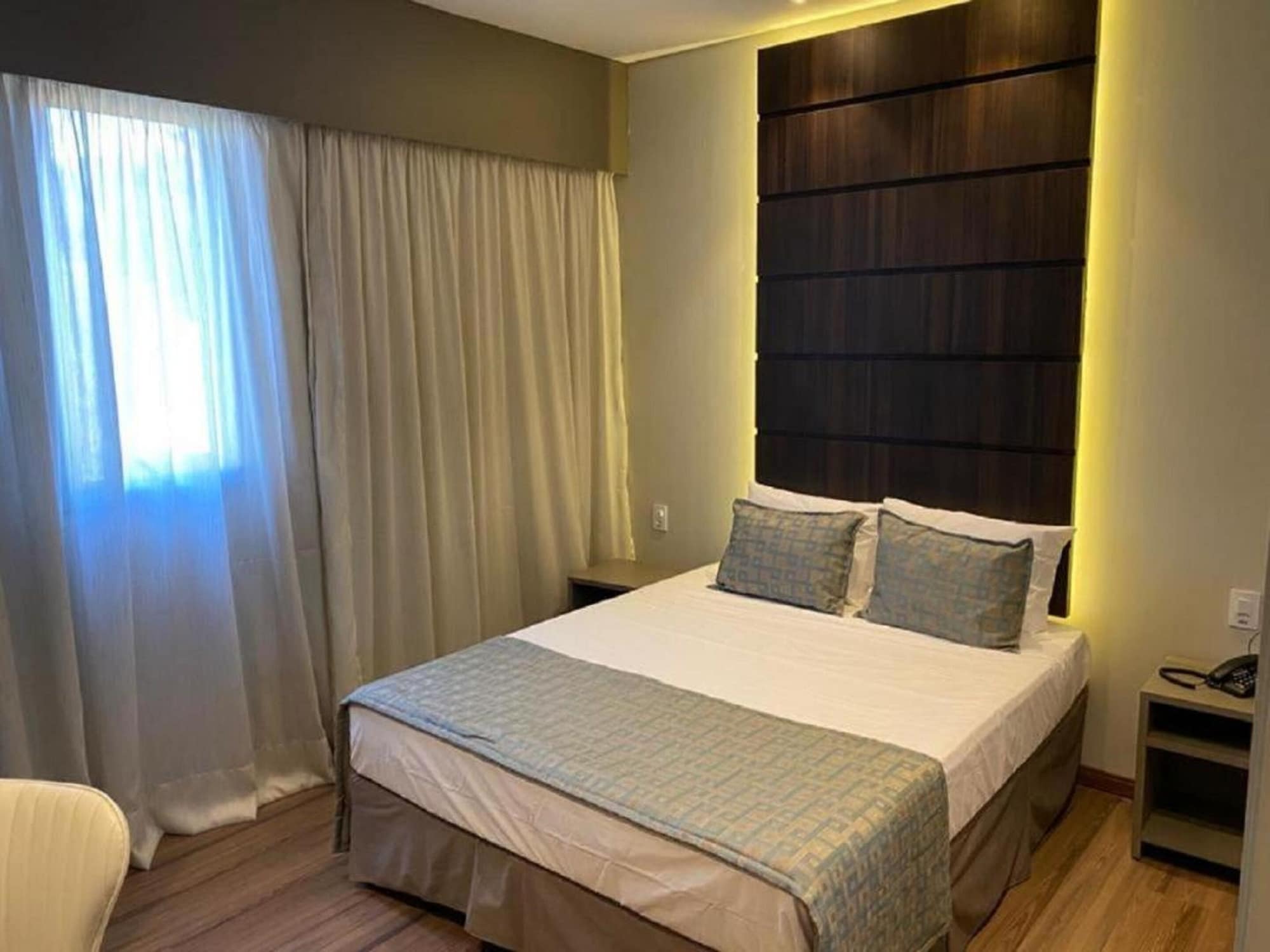 غرفة كومفورت بسرير مزدوج، Class Hotel - Piracicaba 2/4