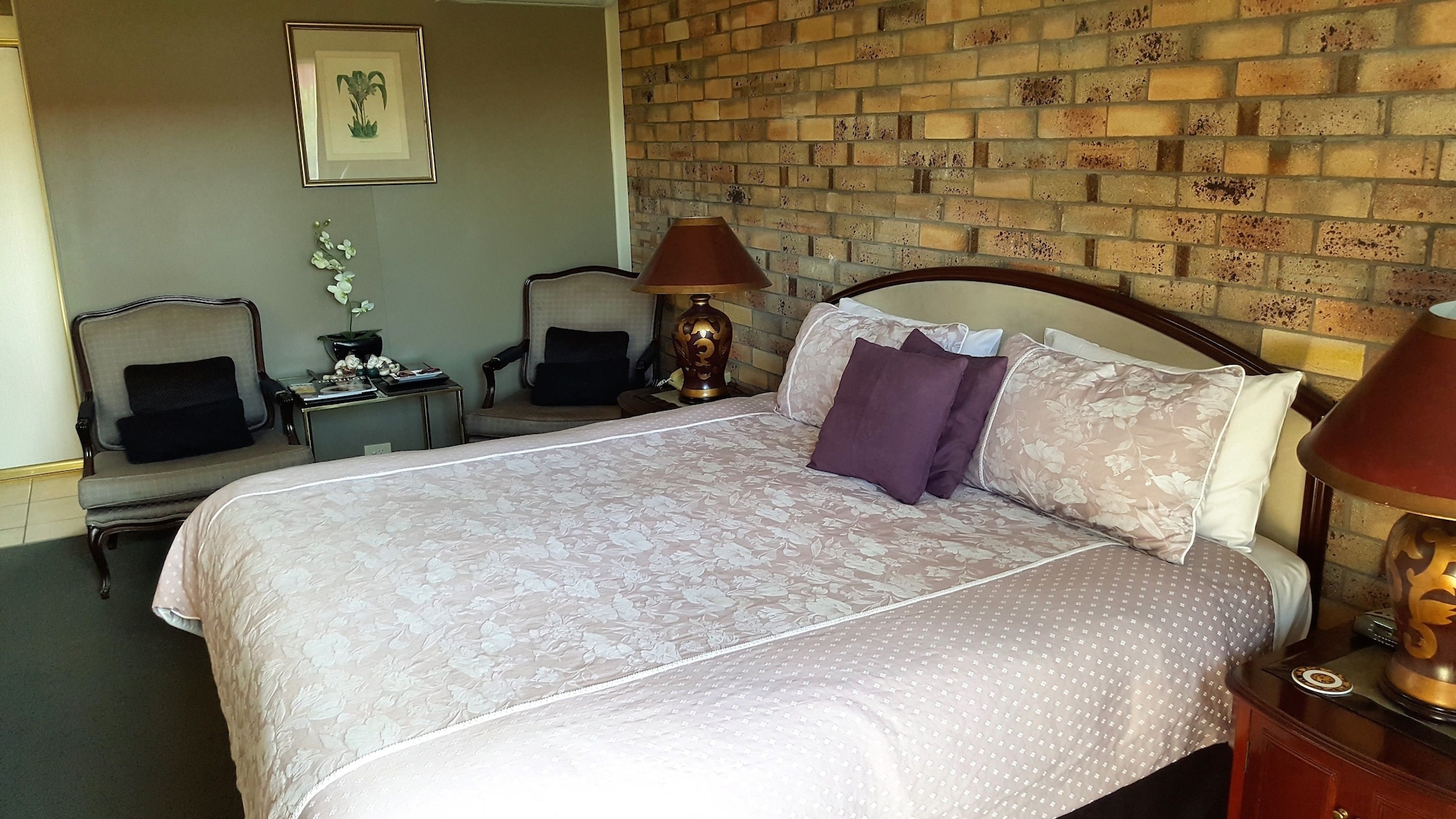 غرفة سوبيريور بسرير كينج، Centre Point Mid City Motor Inn 4/6