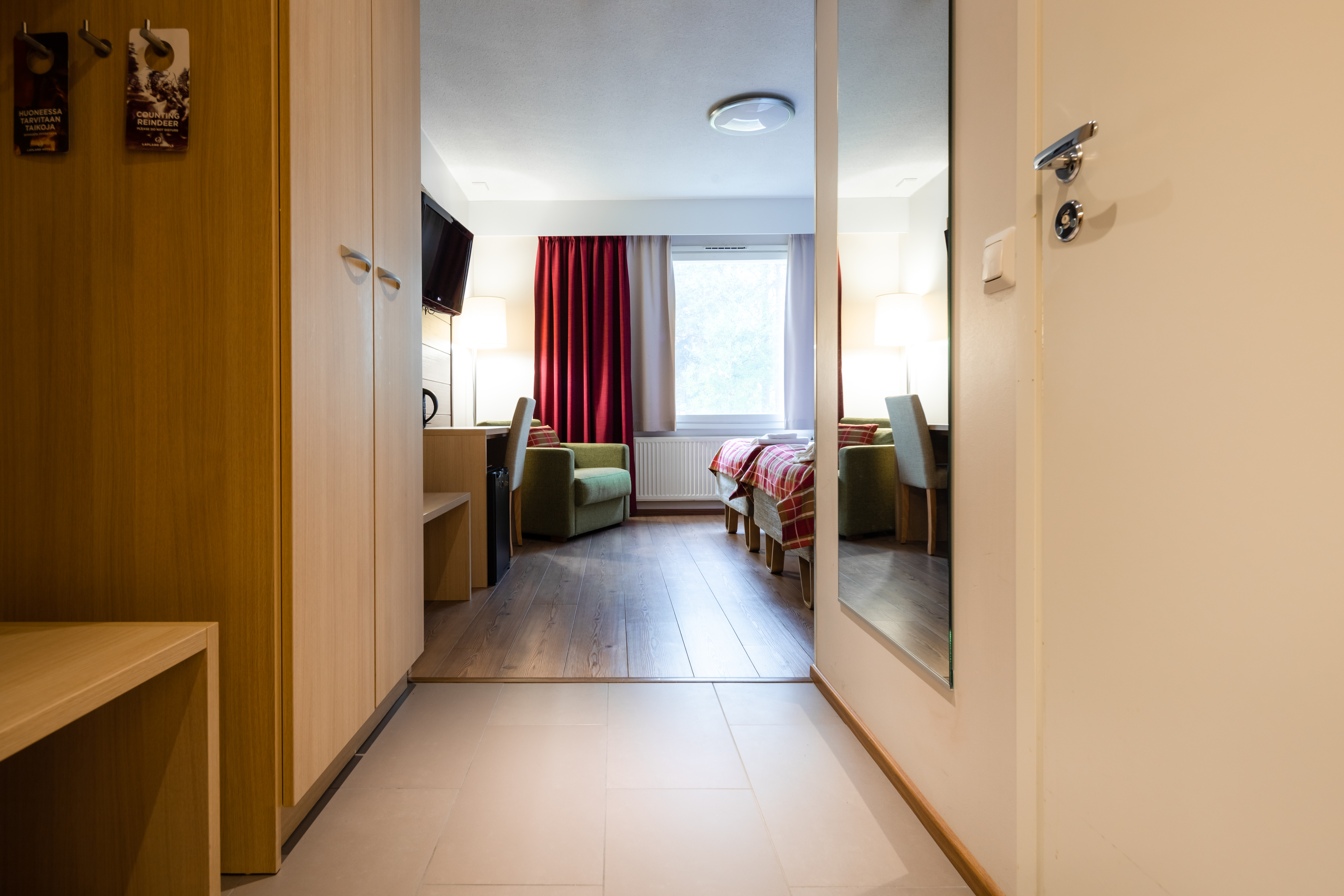 Standard twin room sauna، Lapland Hotels Sirkantahti 4/5