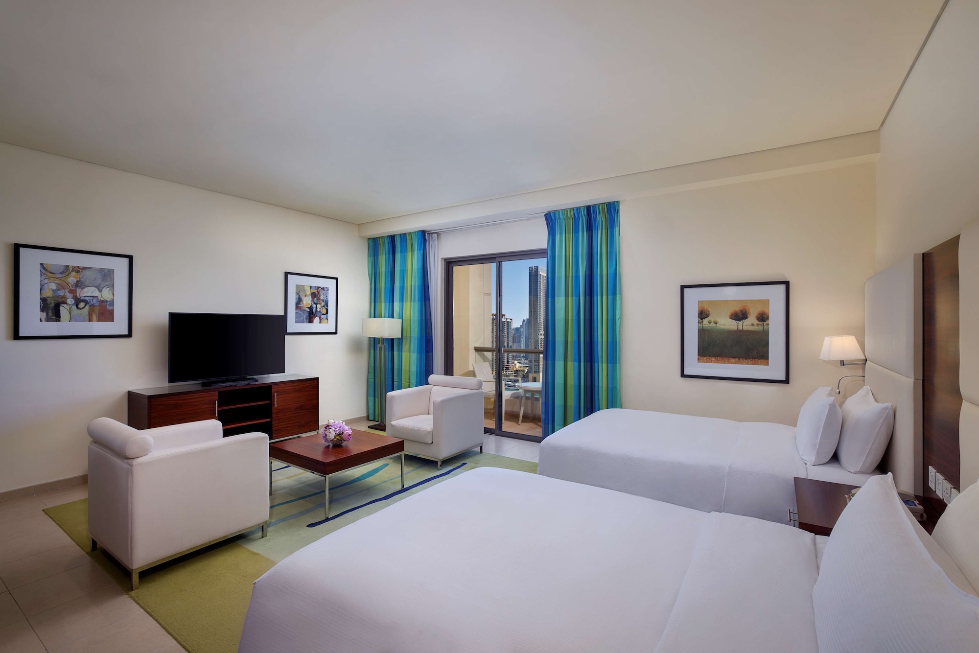 GUEST ROOM, TWIN BEDS, BALCONY