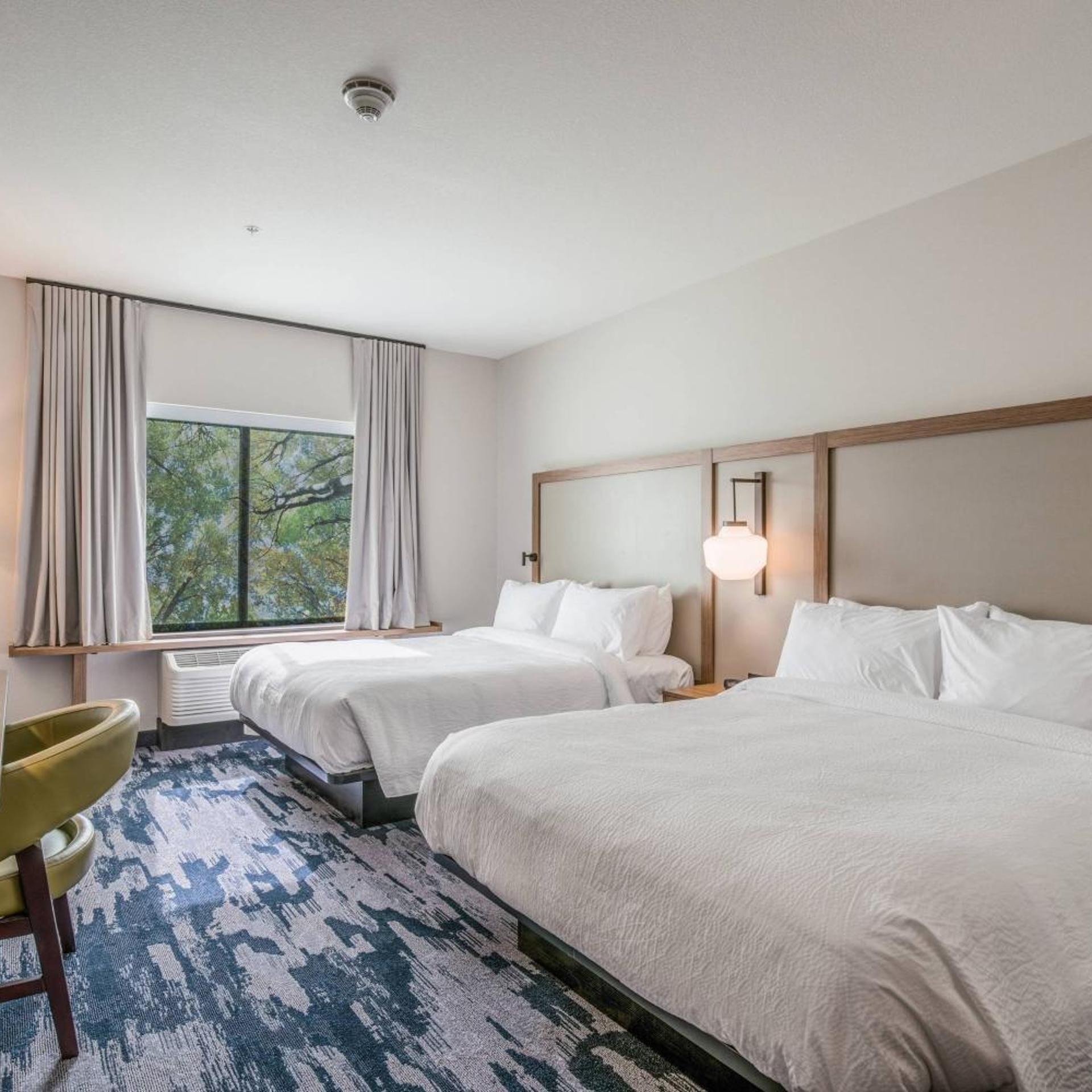 غرفة بسريرين كوين، Fairfield Inn & Suites by Marriott Whitewater 4/7