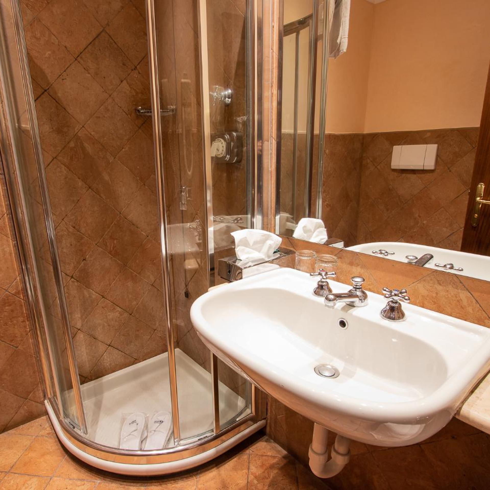 غرفة مفردة، Albergo Le Due Corti 6/10