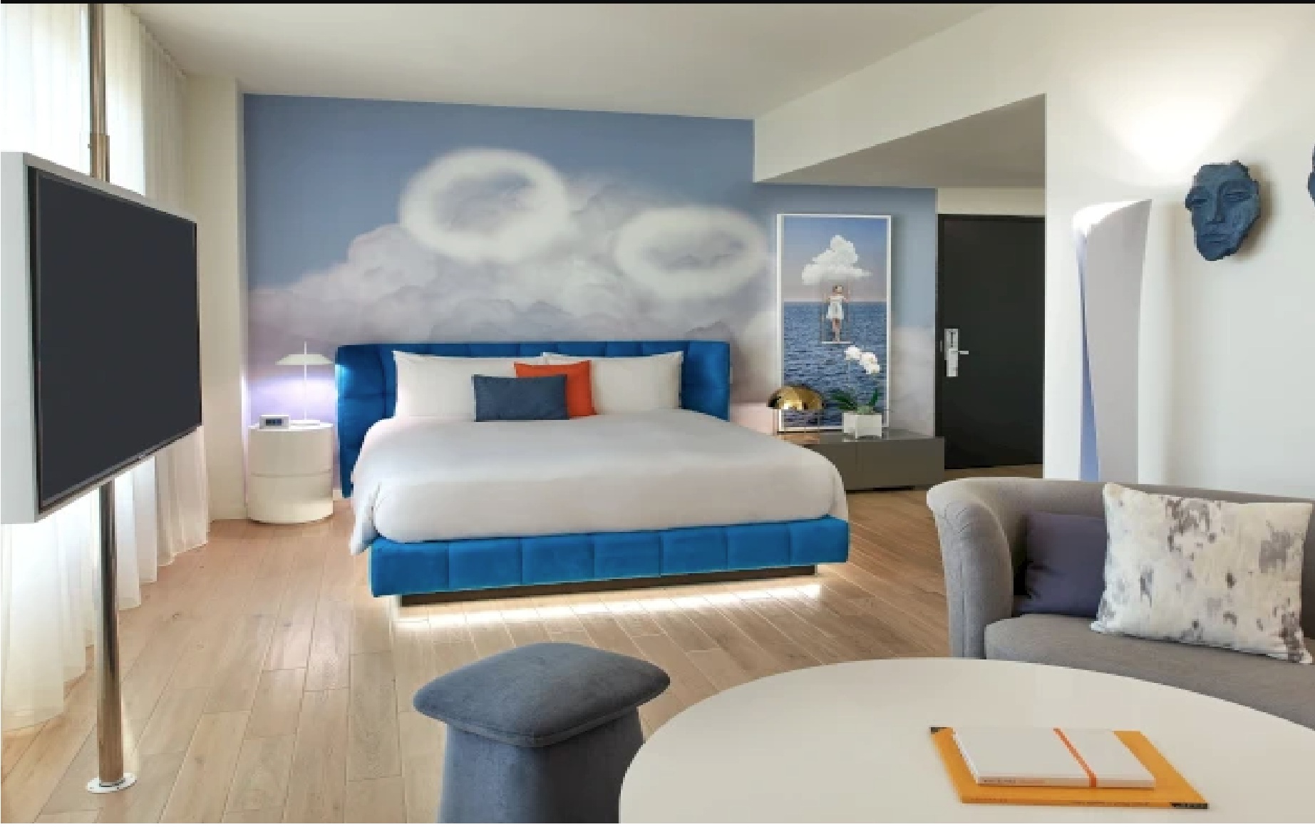 1 Bedroom, Penthouse Suite, King Bed
