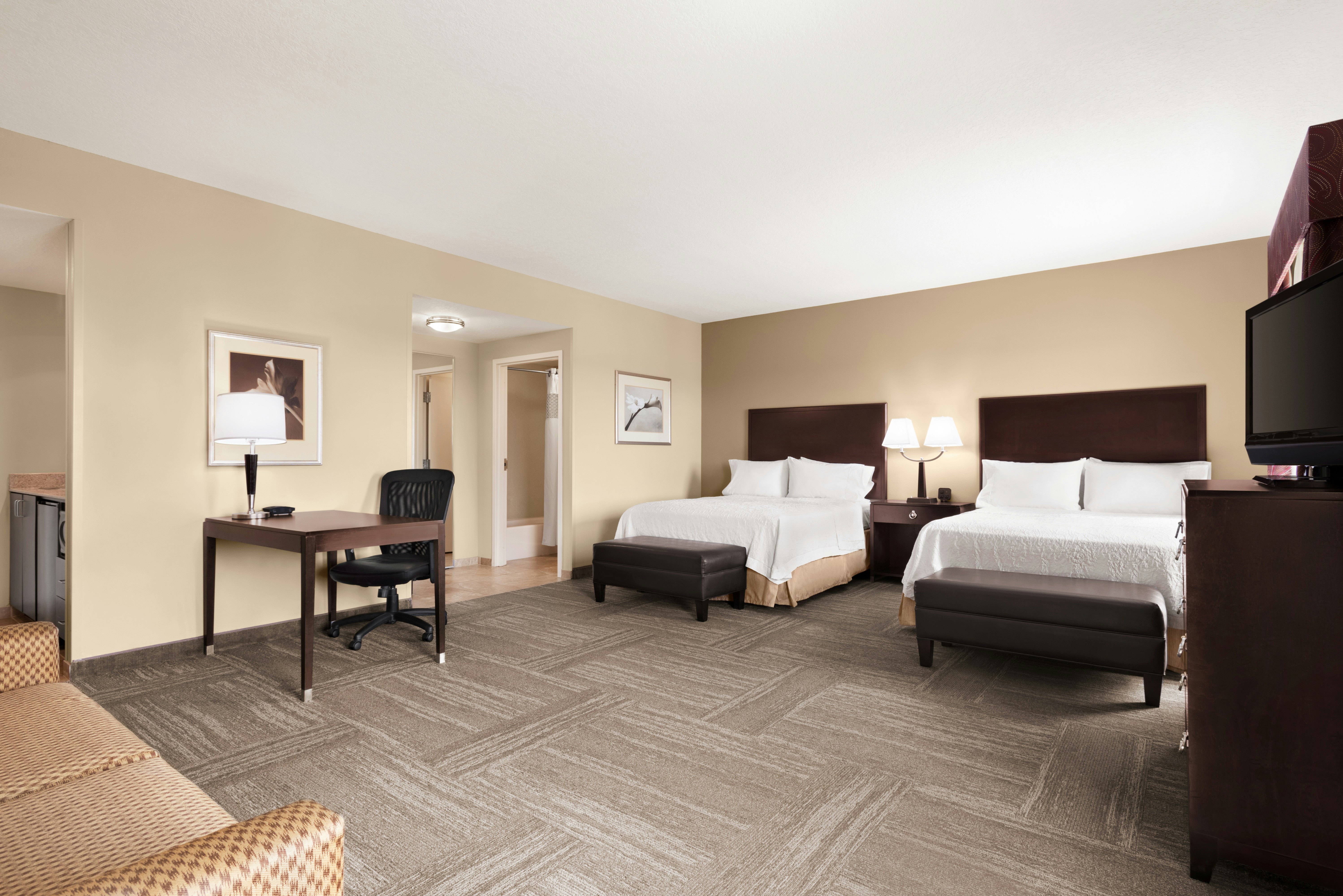 STUDIO, SUITE, 2 QUEEN BEDS