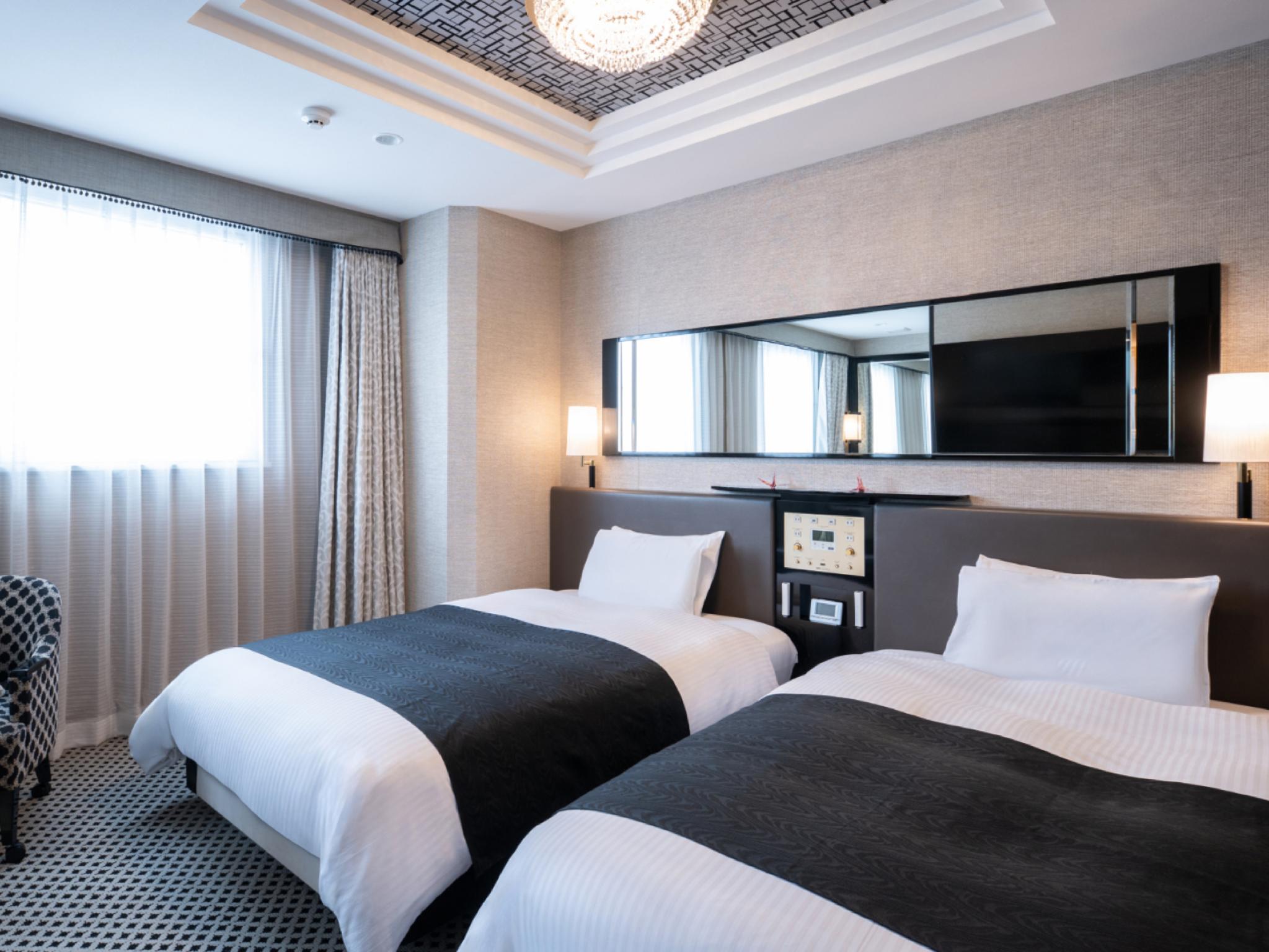 Semi Room, Deluxe, 2 Semi Double Beds، APA Hotel Ueno Ekimae 2/2