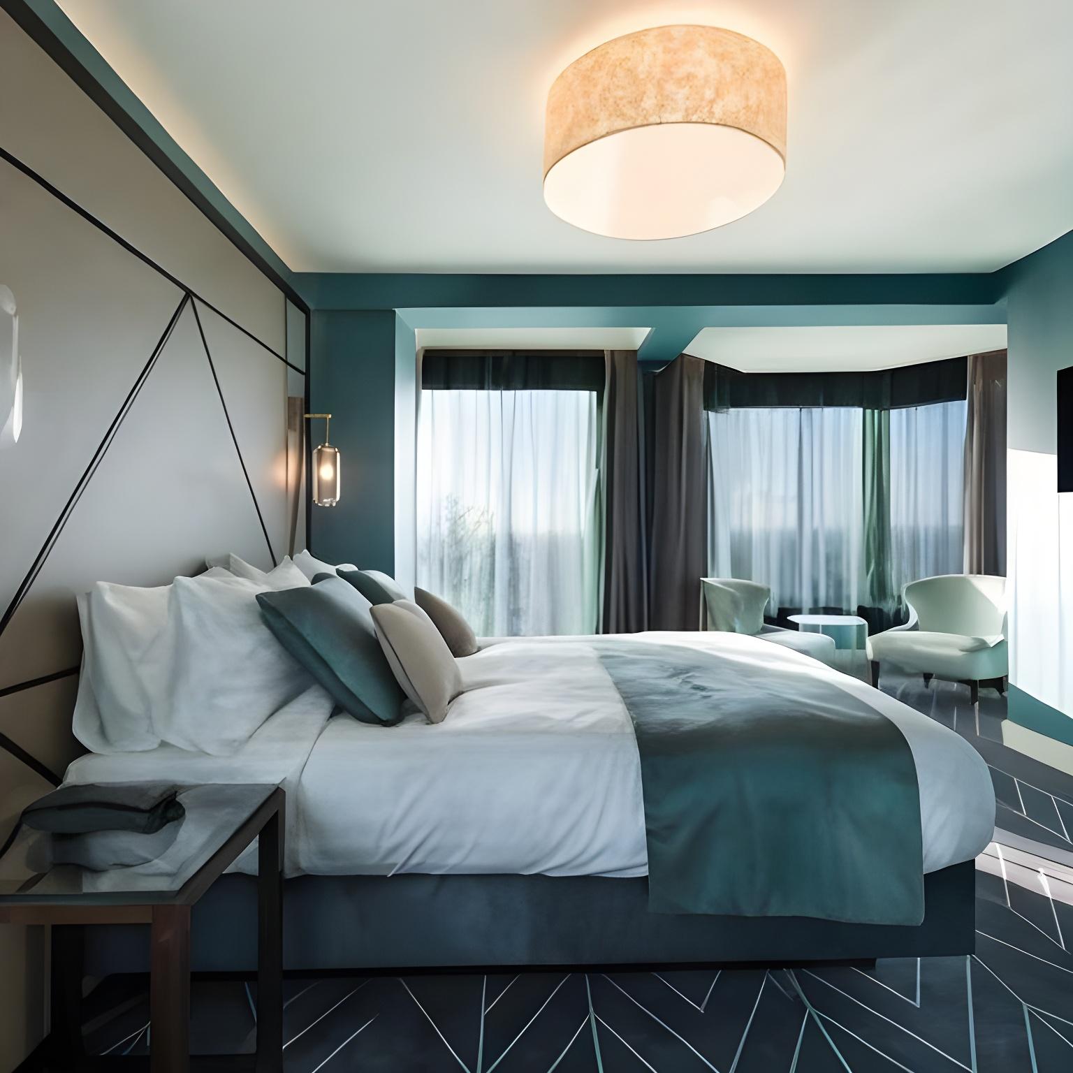 Calm, King Bed, Queen Bed