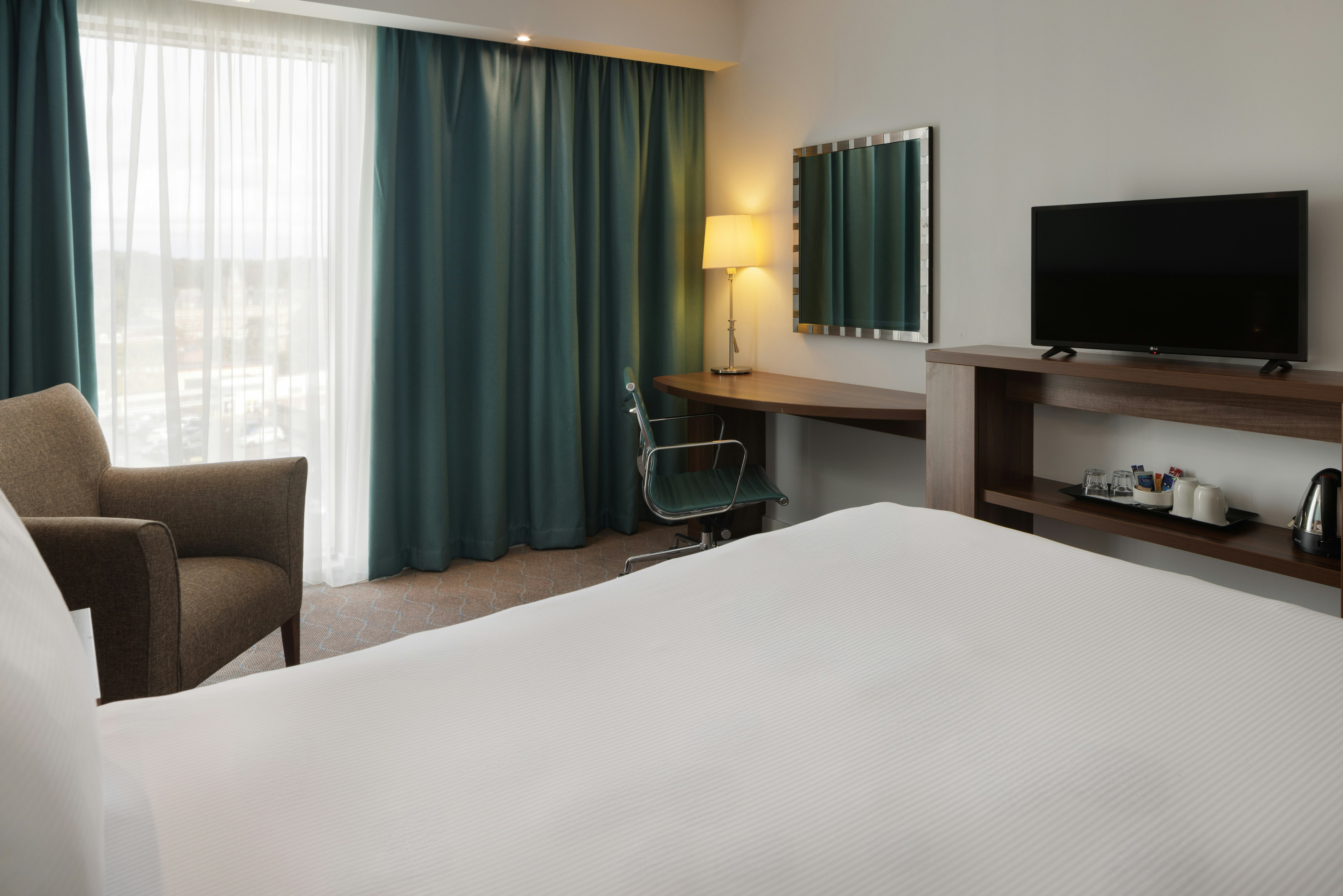 غرفة بسريرين منفصلين، Hampton By Hilton Bournemouth 4/5