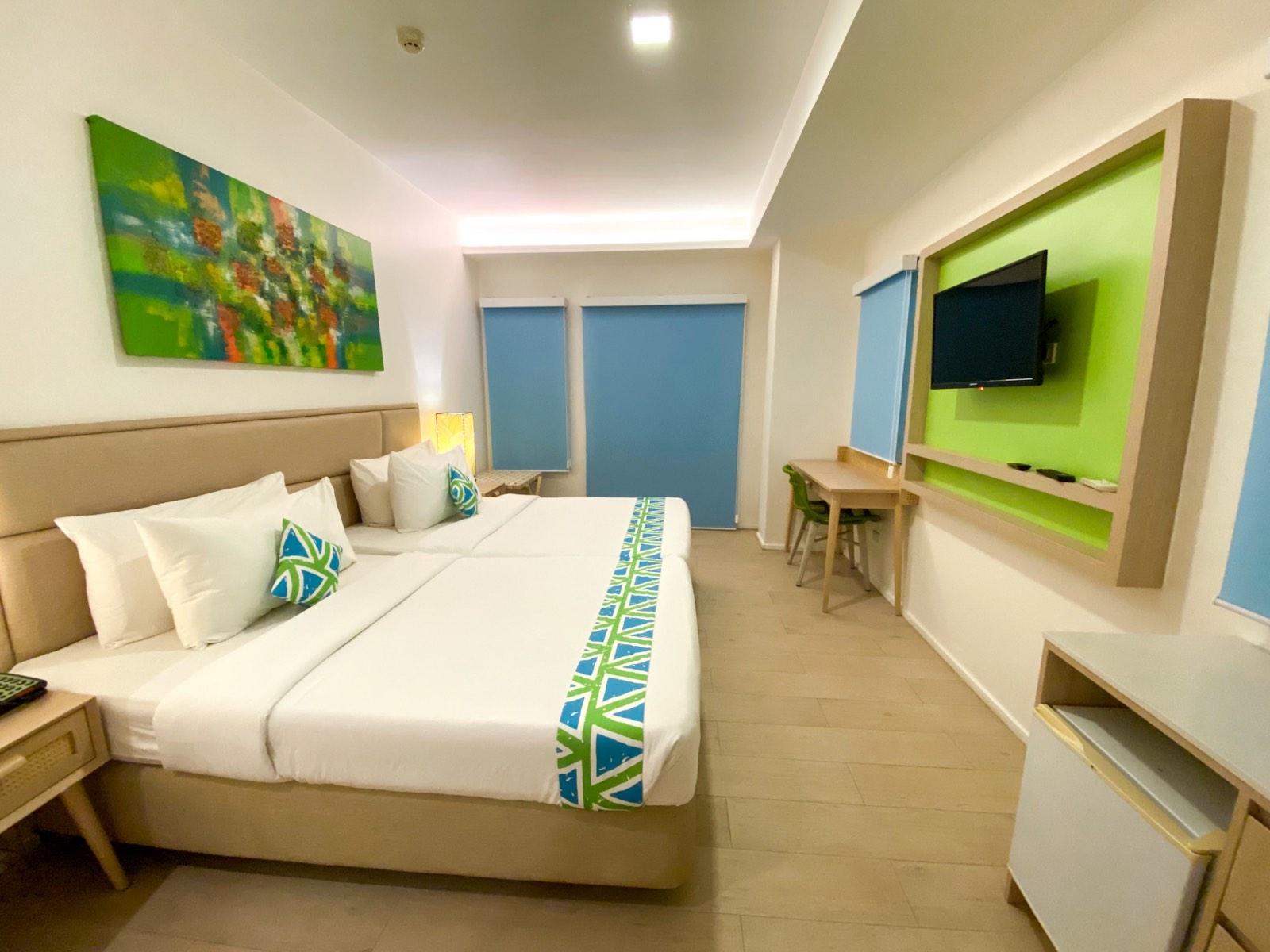 Semi Room, Deluxe, 2 Semi Double Beds