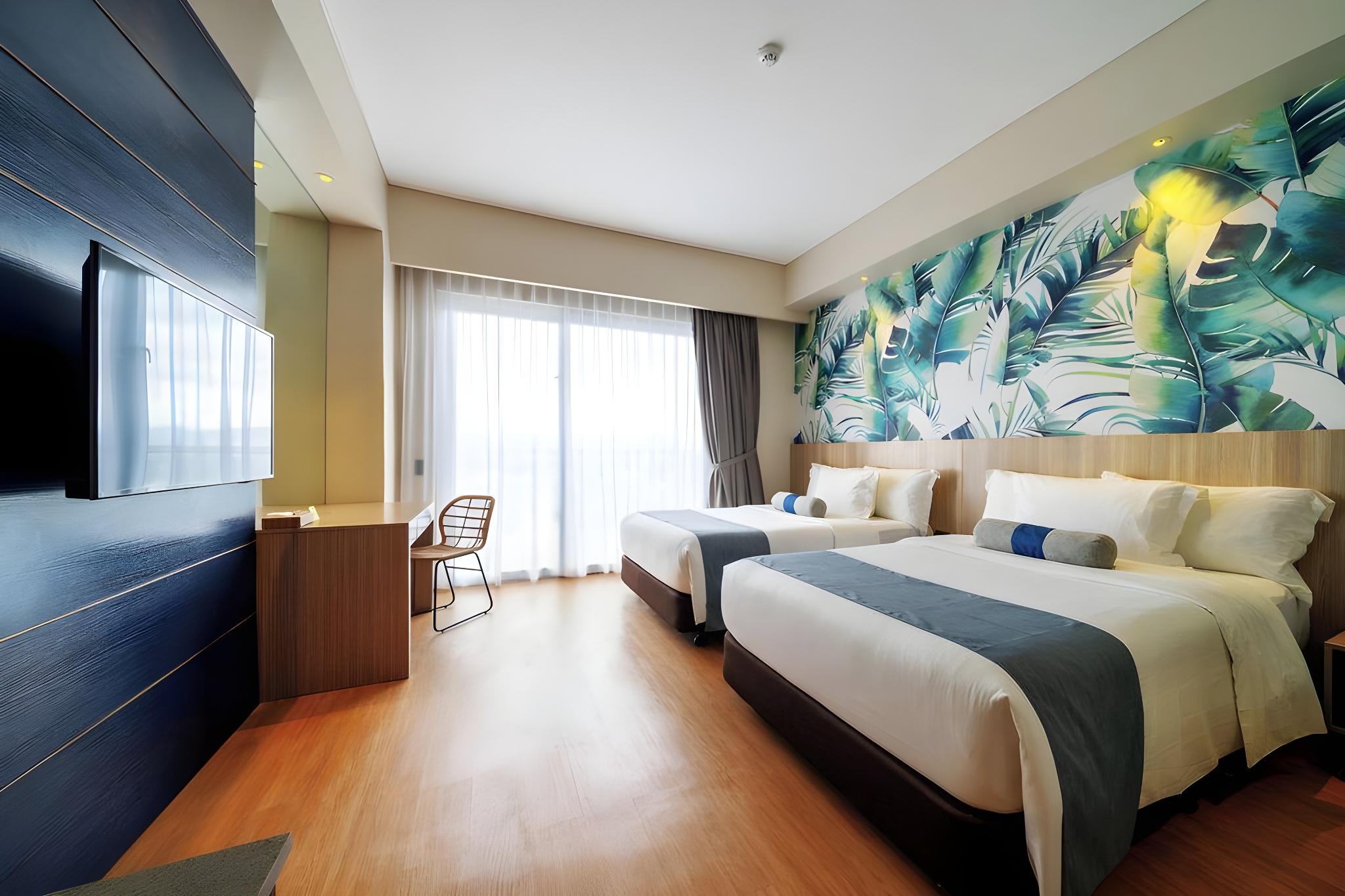 Standard, 2 Double Beds, Murphy Bed, Murphy Bed View