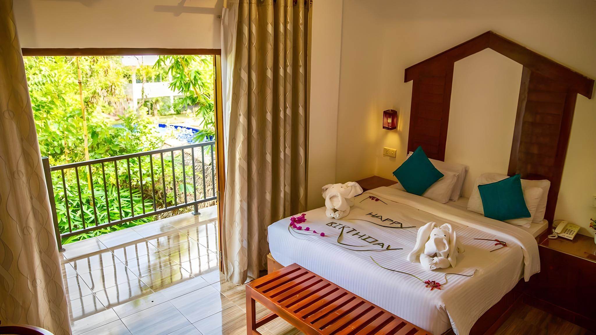 غرفة ديلوكس عائلية بشرفة، Sundaras Resort 2/2