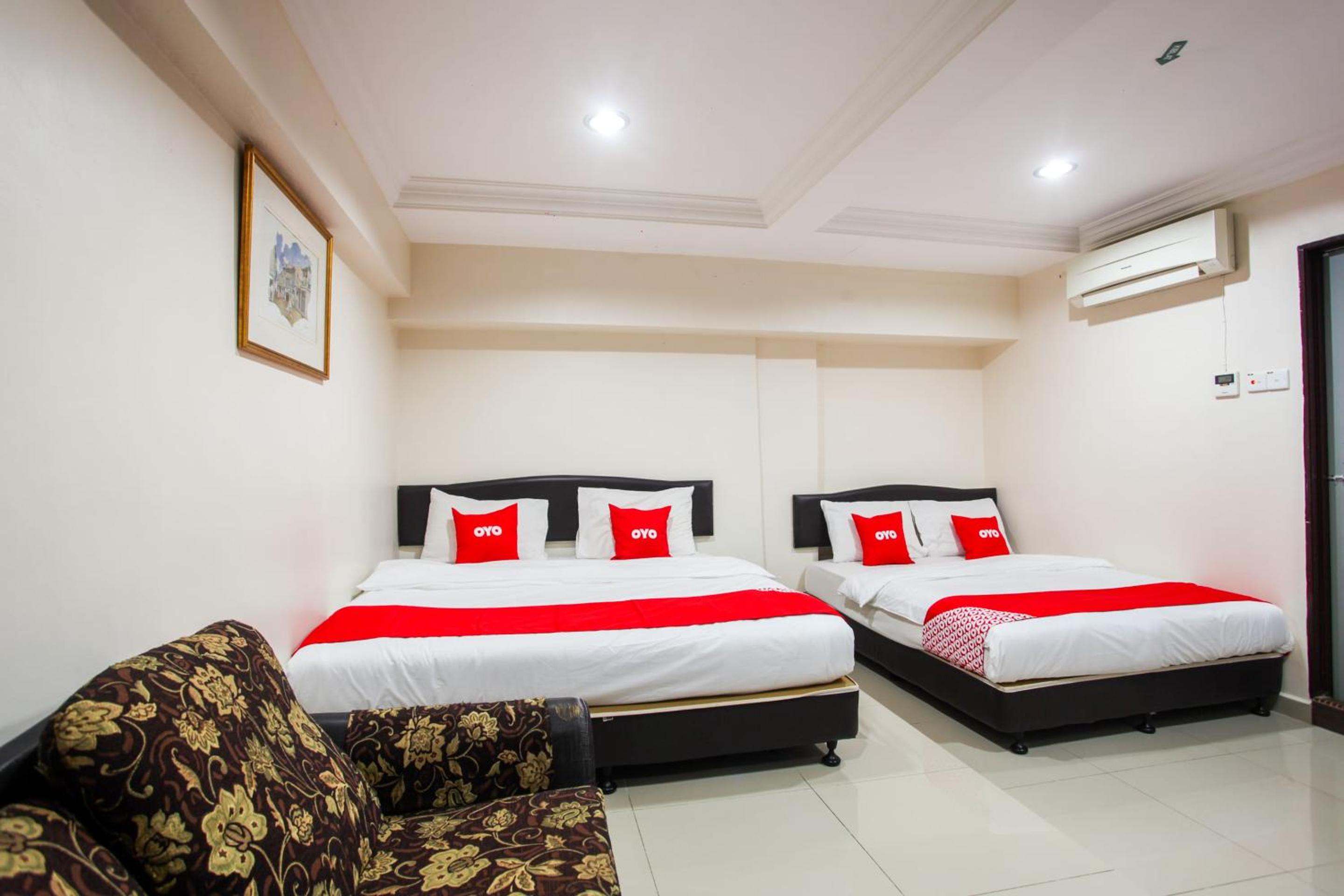 جناح عائلي، OYO 89549 Casavilla Hotel (city Centre) Taiping 4/7