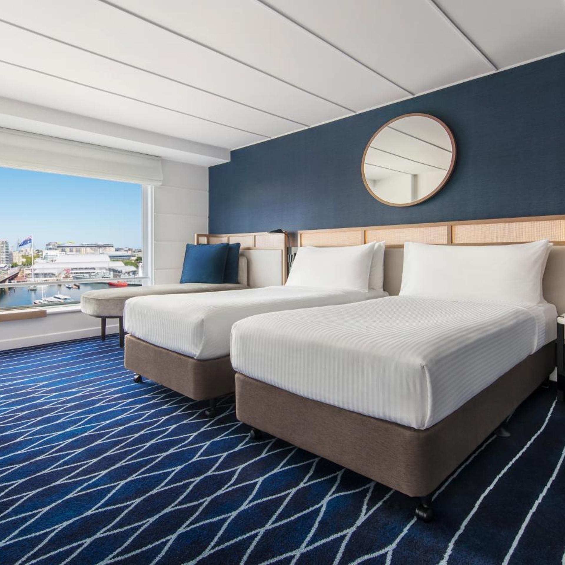 Room, Single Bed, Darling Harbour View