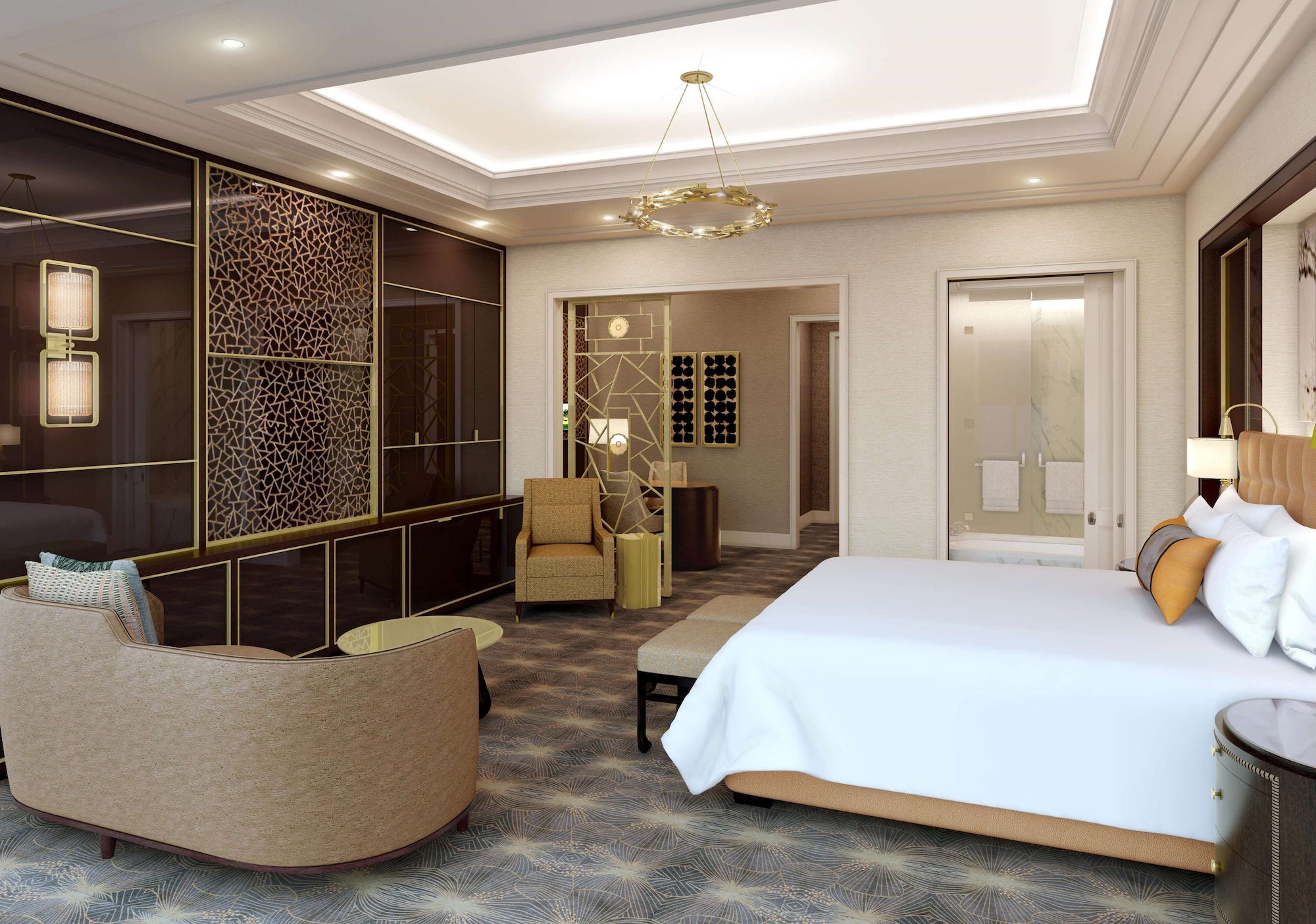 PREMIER, KING BED, PANORAMIC VIEW