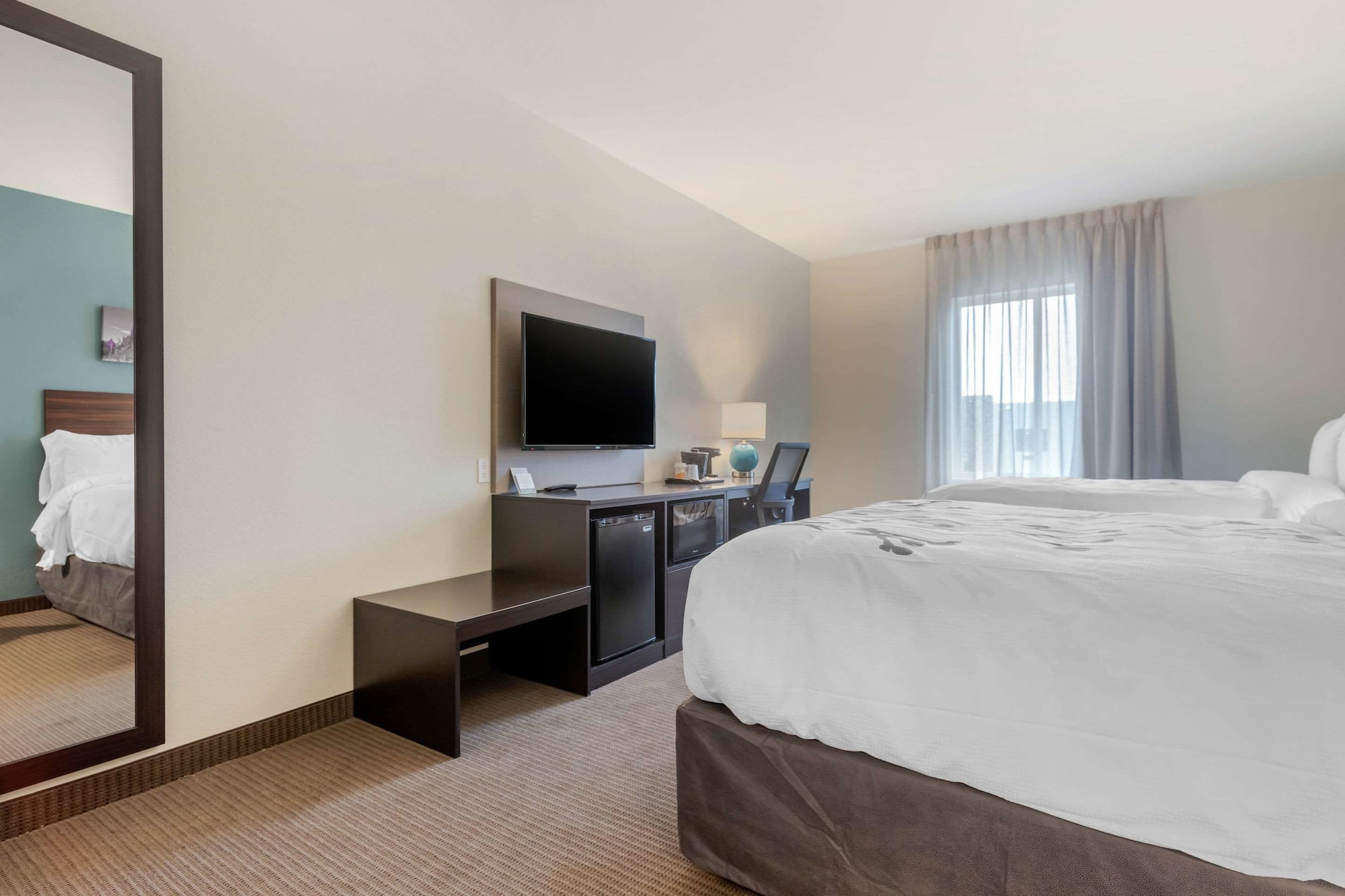 غرفة قياسية بسريرين كوين، Sleep Inn & Suites Bricktown - Near Medical Center 2/5