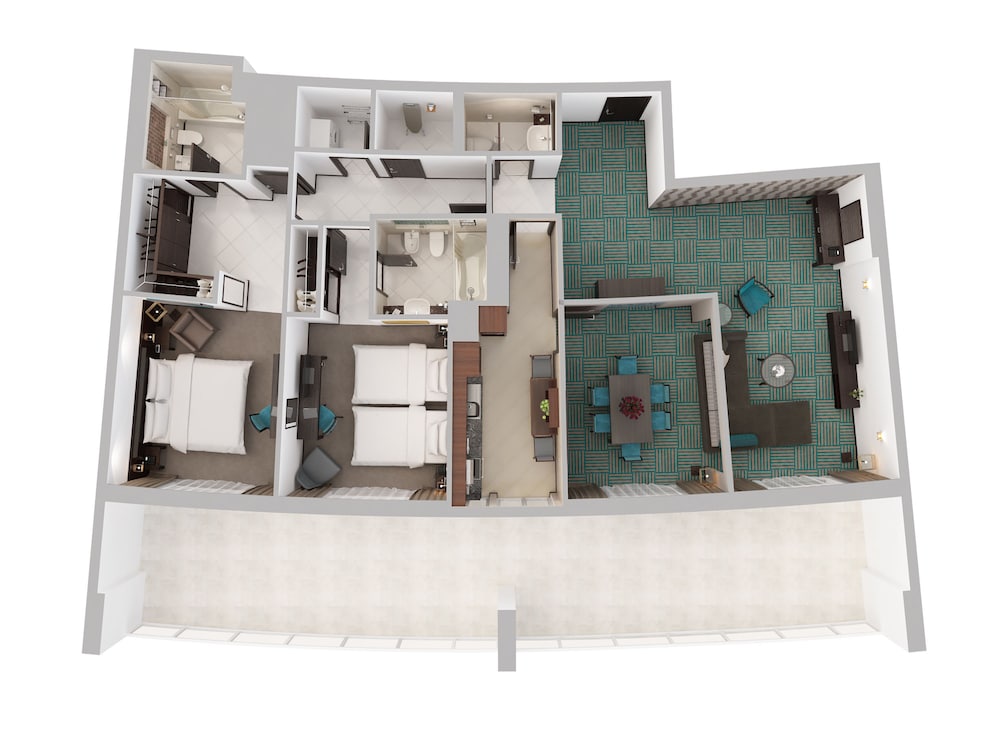 Flora Creek Deluxe Hotel Apartments photo4