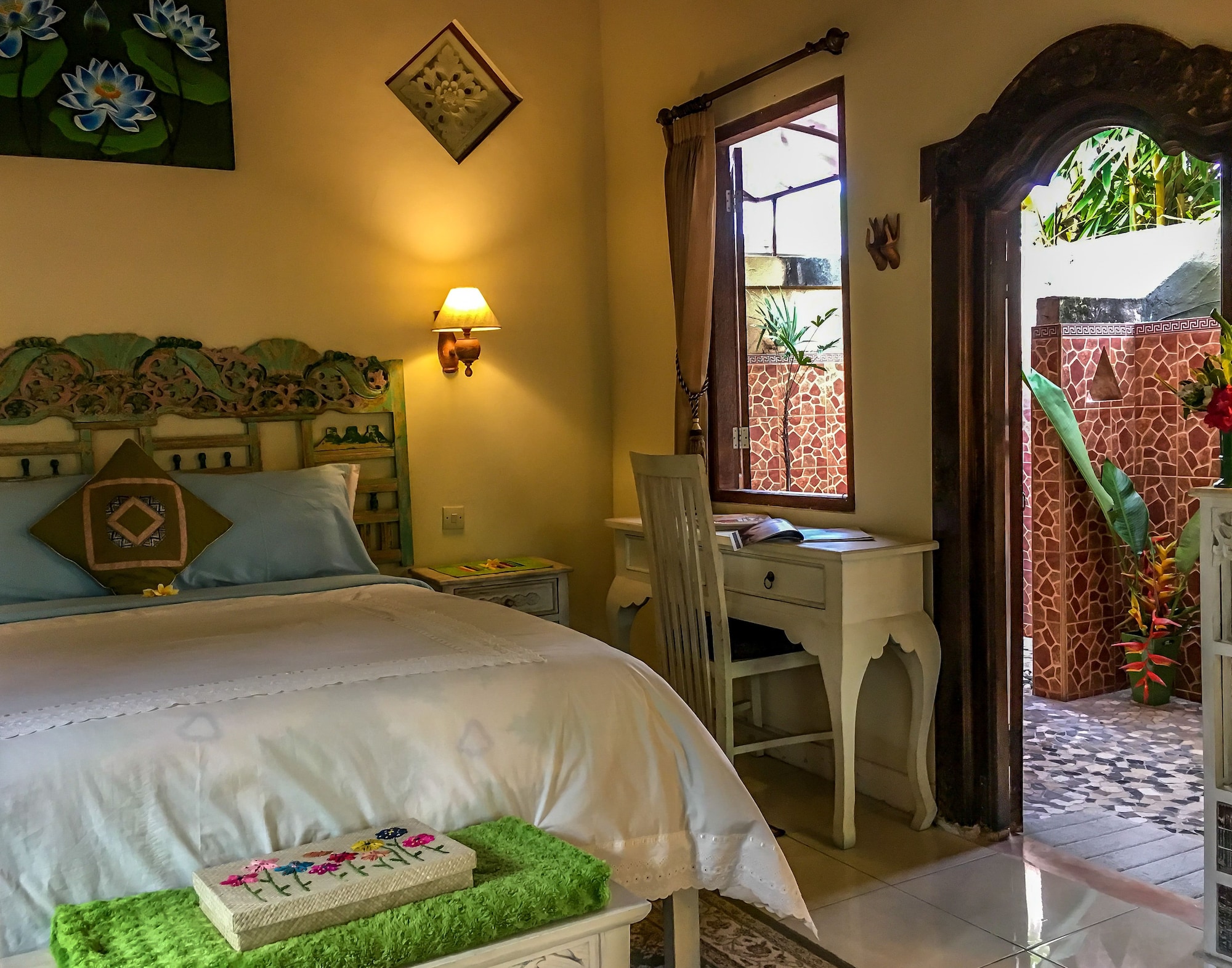 1 Bedroom, Lotus, Cottage, Queen Bed، Devi's Place 3/7