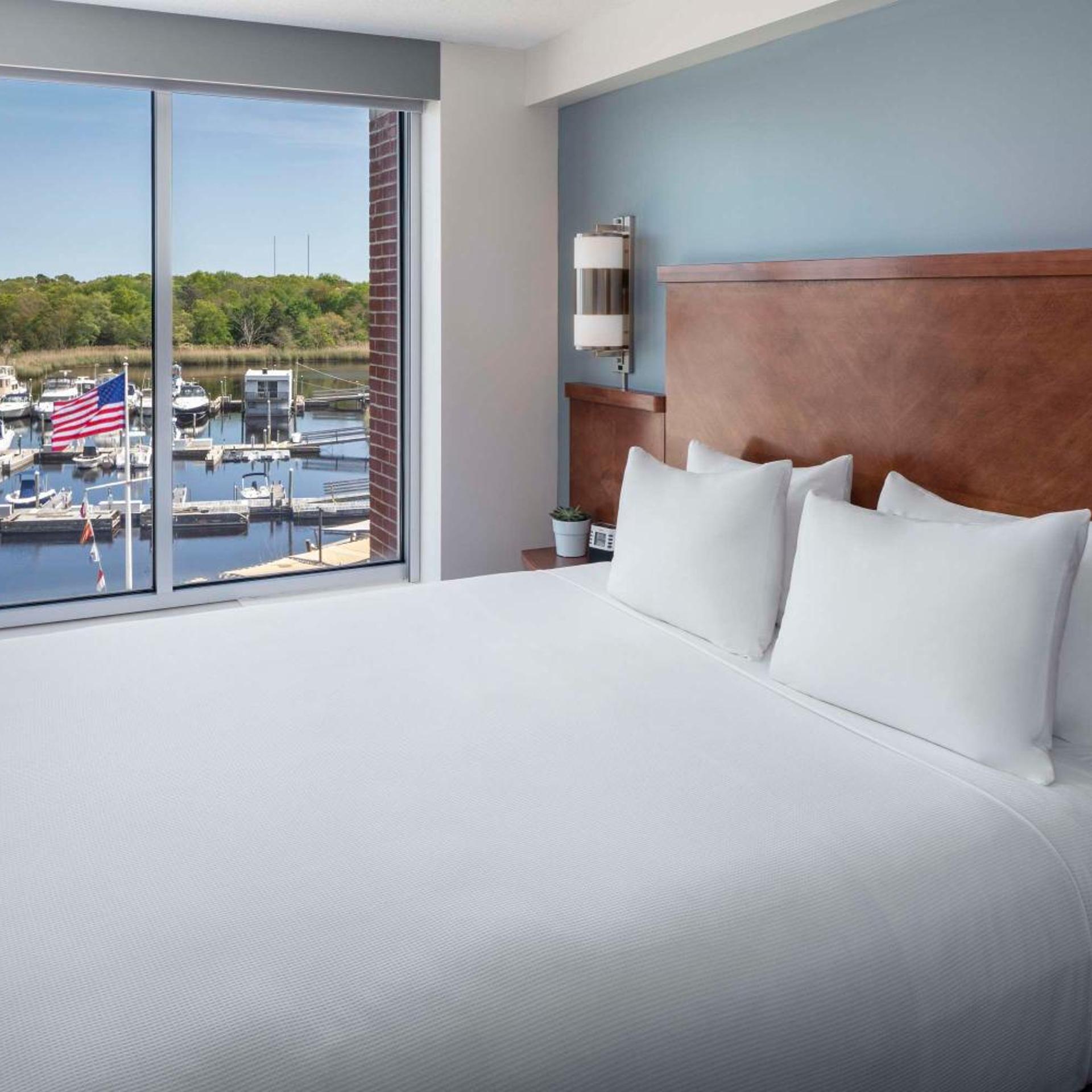 Room, King Bed, Water View, Sofa