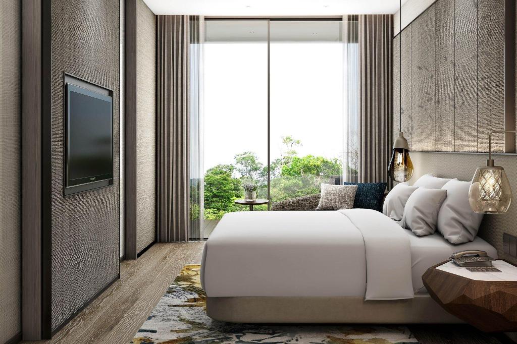 Presidential, Suite, King Bed, Garden View, Hot Spring Bath