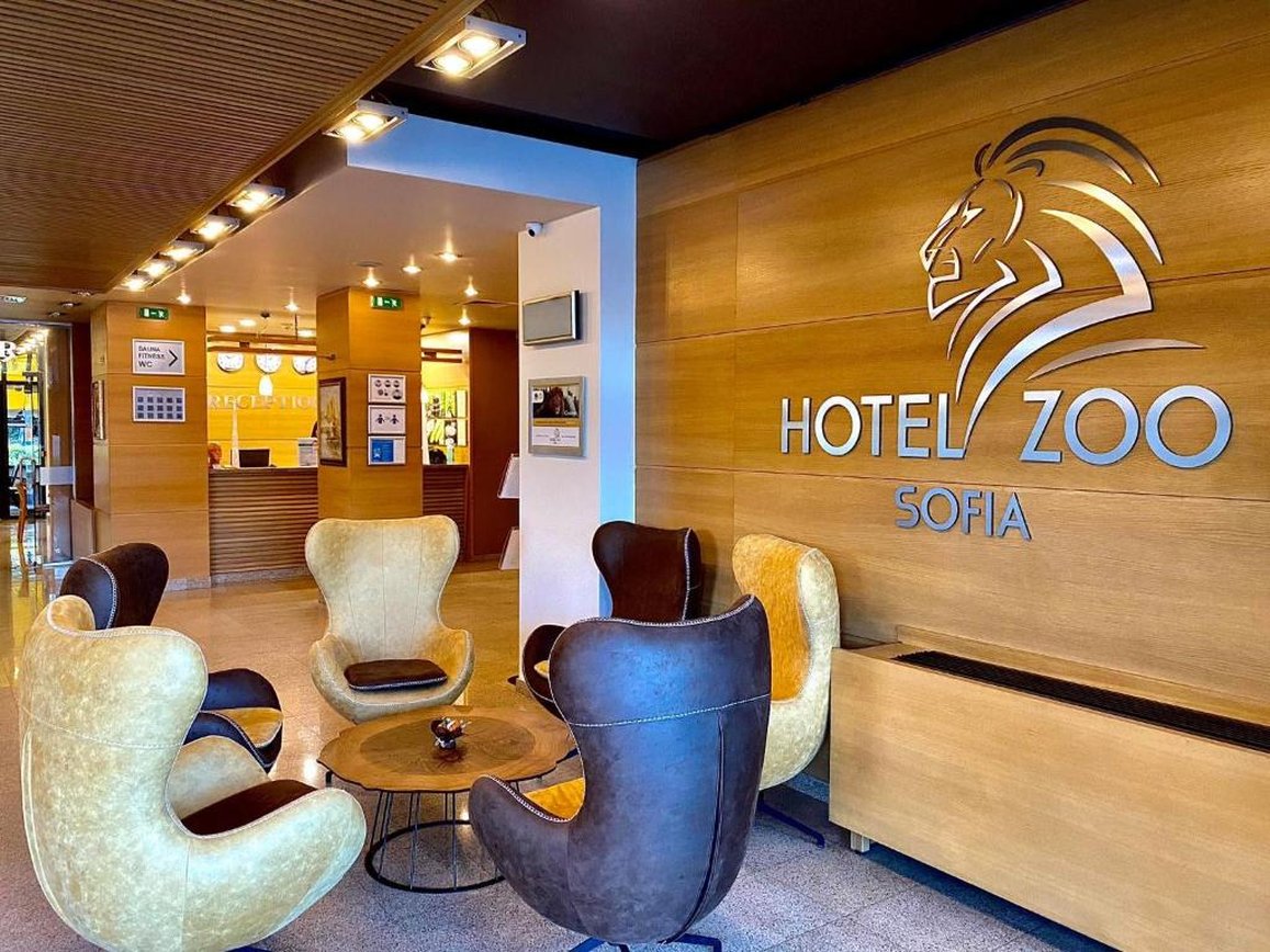 Lobby at Hotel Zoo Sofia, SOFIA